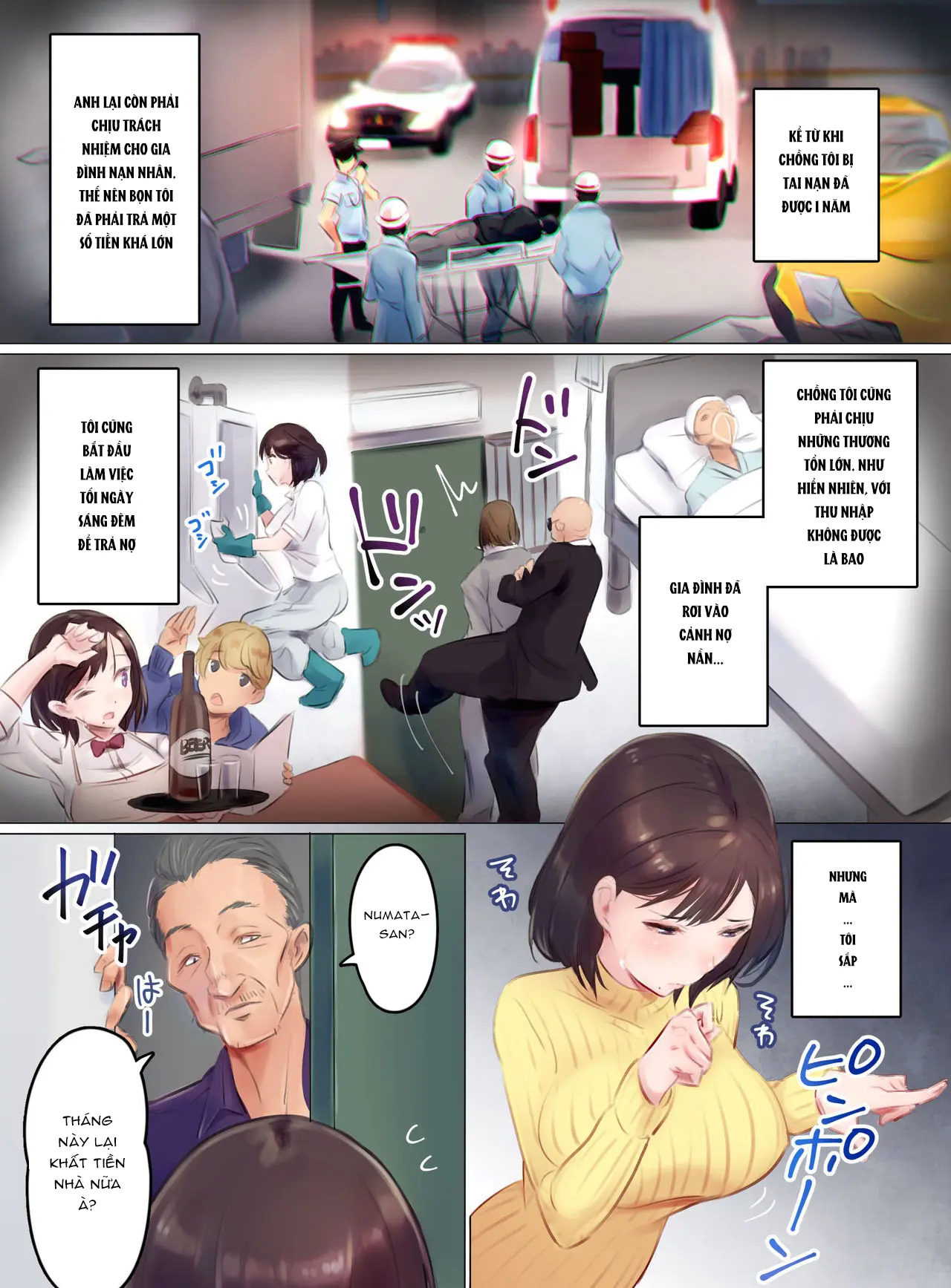 Tainou Yachin wa Karada Barai de ~Kichiku Ooya ni Netorareru Bijin Oyako~ - Full trang 3