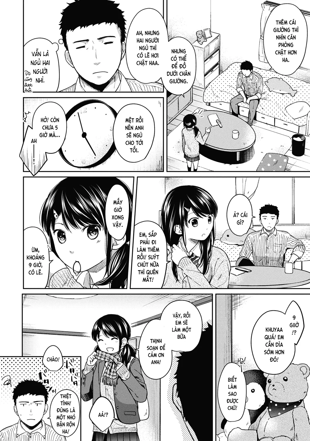 1LDK+JK Ikinari Doukyo? Mitchaku!? Hatsu Ecchi!!? Ch. 1-18 - Full trang 128