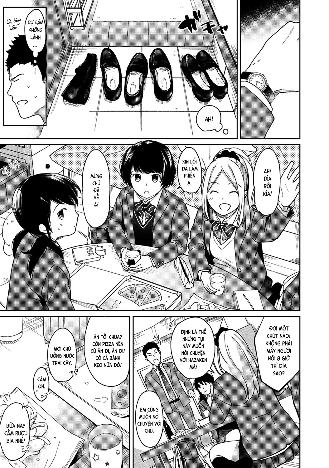 1LDK+JK Ikinari Doukyo? Mitchaku!? Hatsu Ecchi!!? Ch. 1-18 - Full trang 256