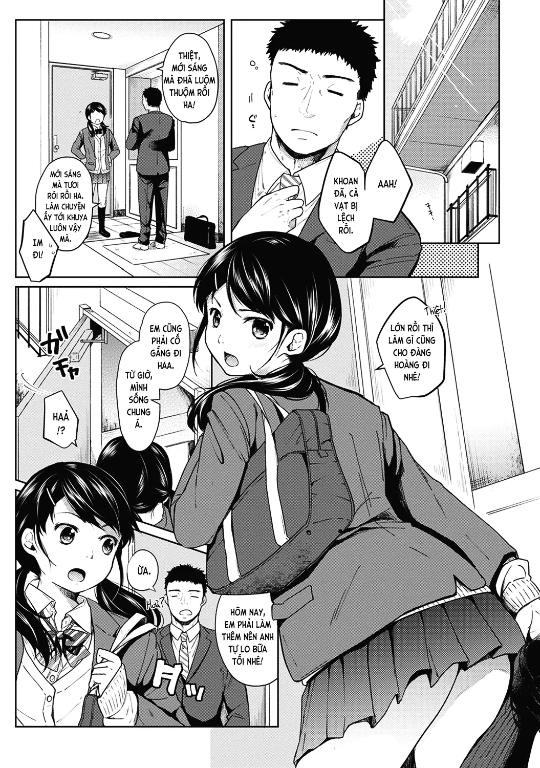 1LDK+JK Ikinari Doukyo? Mitchaku!? Hatsu Ecchi!!? Ch. 1-18 - Full trang 27
