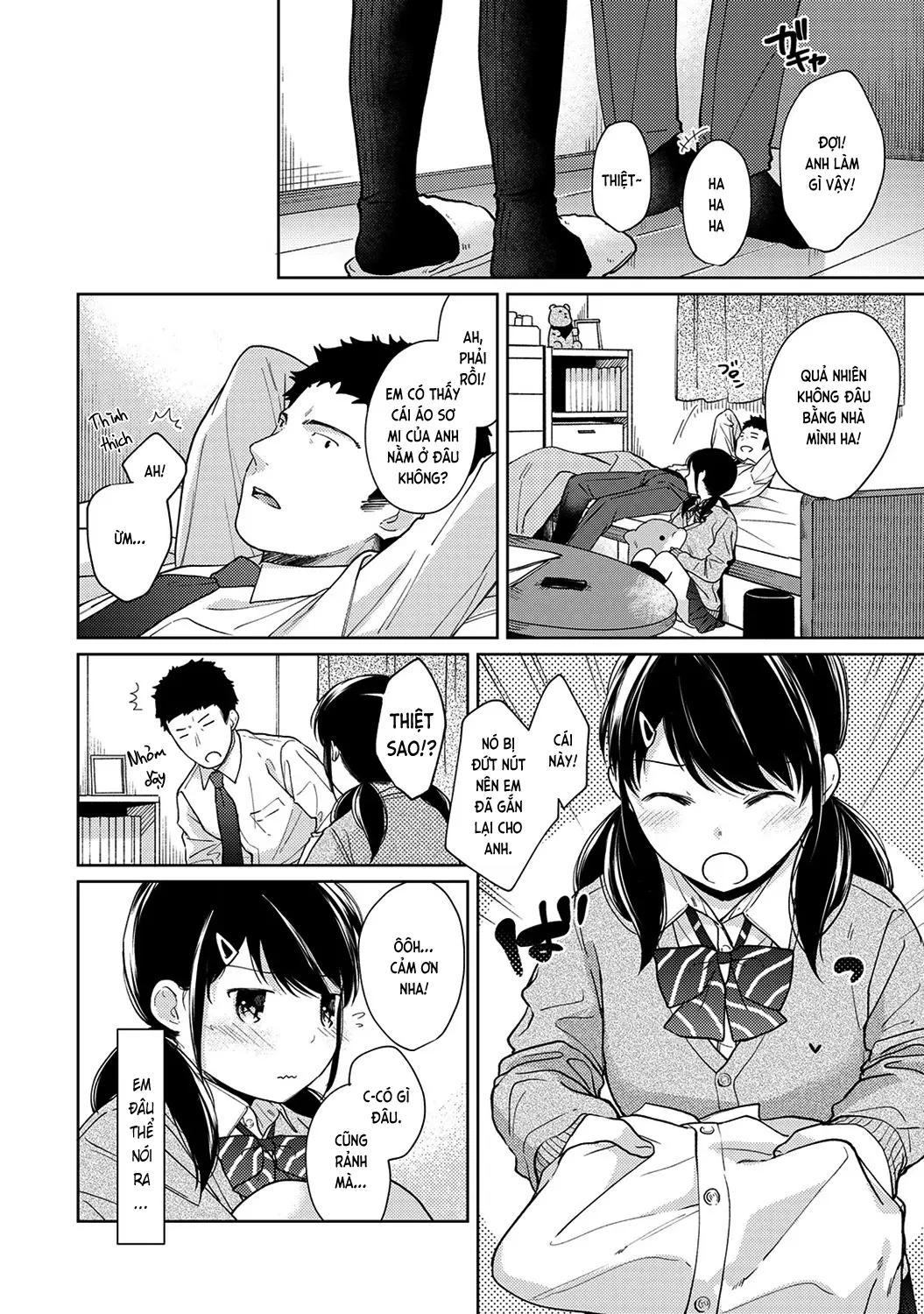 1LDK+JK Ikinari Doukyo? Mitchaku!? Hatsu Ecchi!!? Ch. 1-18 - Full trang 371