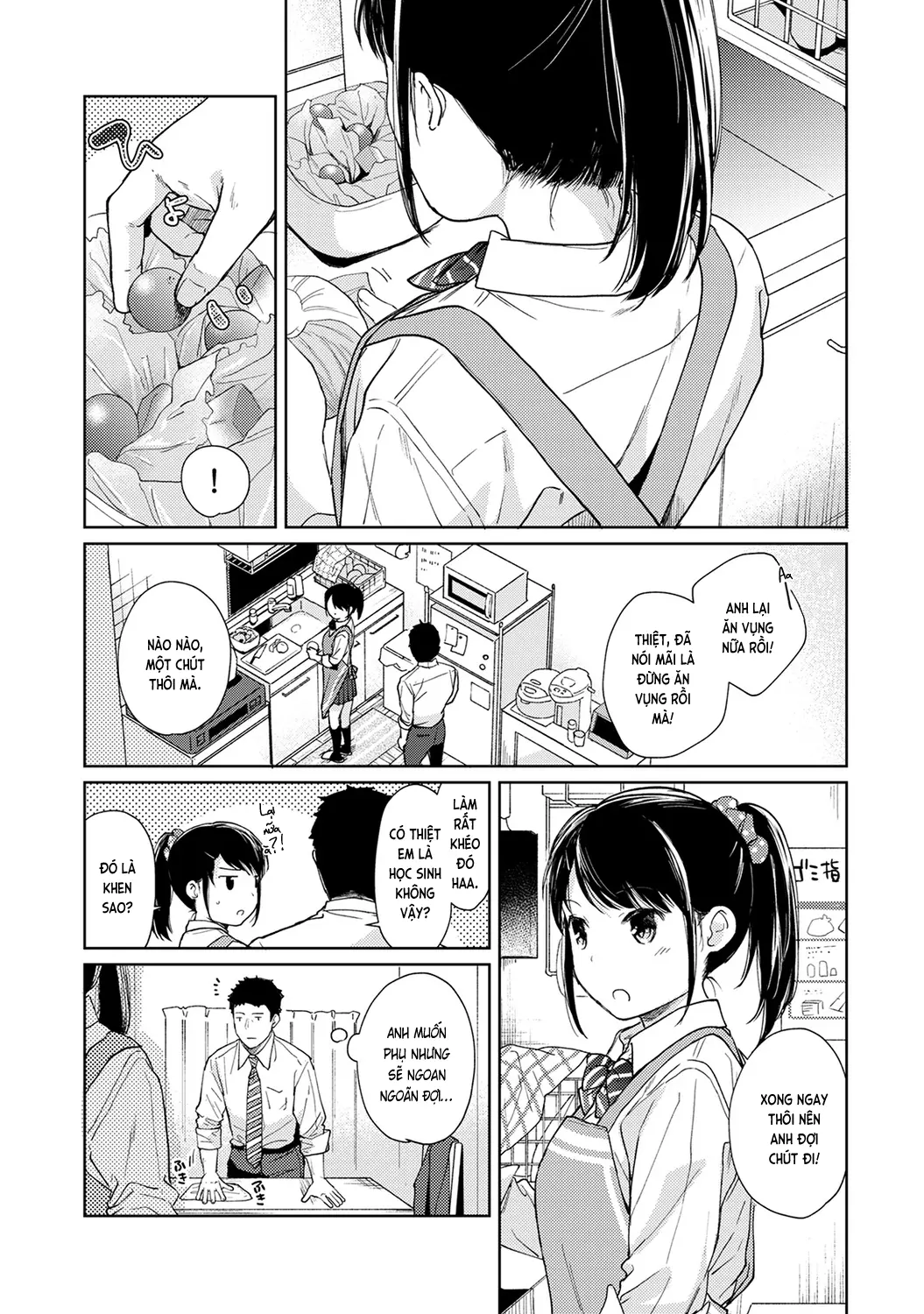 1LDK+JK Ikinari Doukyo? Mitchaku!? Hatsu Ecchi!!? Ch. 1-18 - Full trang 424