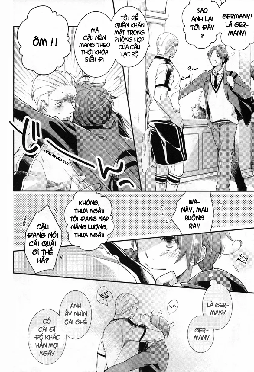 APH Doujinshi - Sorairo Canvas - Full trang 18
