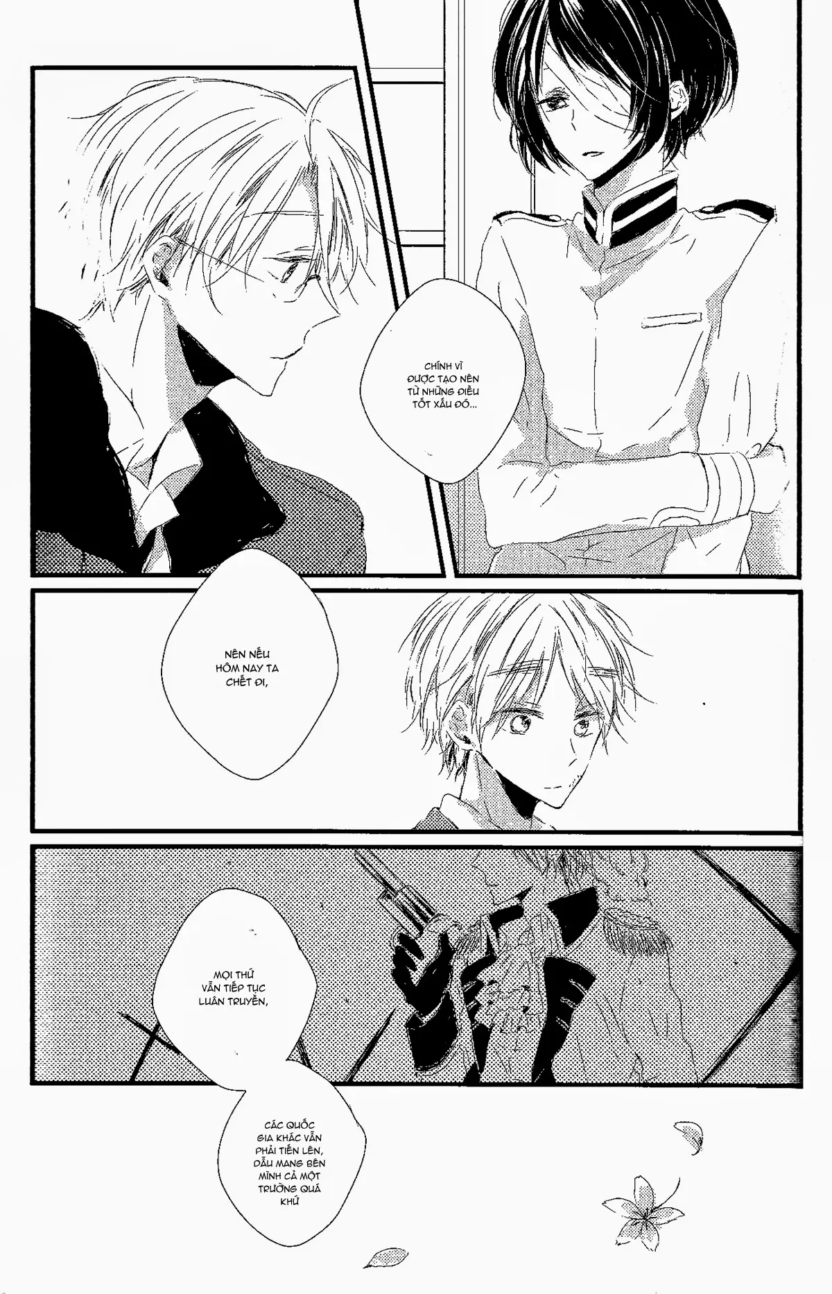 Aph Doujinshi - Siren Becomes Silent And Falls Into Water - Full trang 36