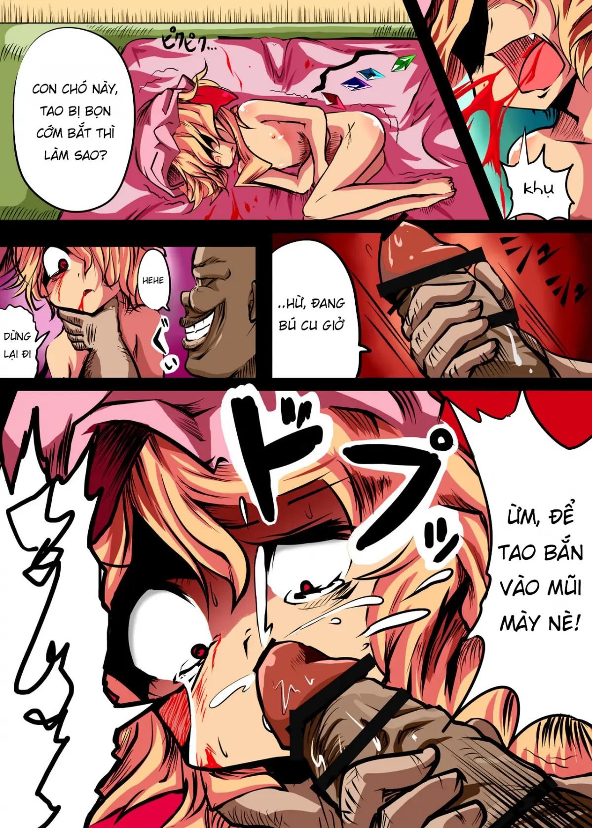 Flandre ga Debu Otoko ni Okasare te Bokkoboko ni sareru Hon - Full trang 11