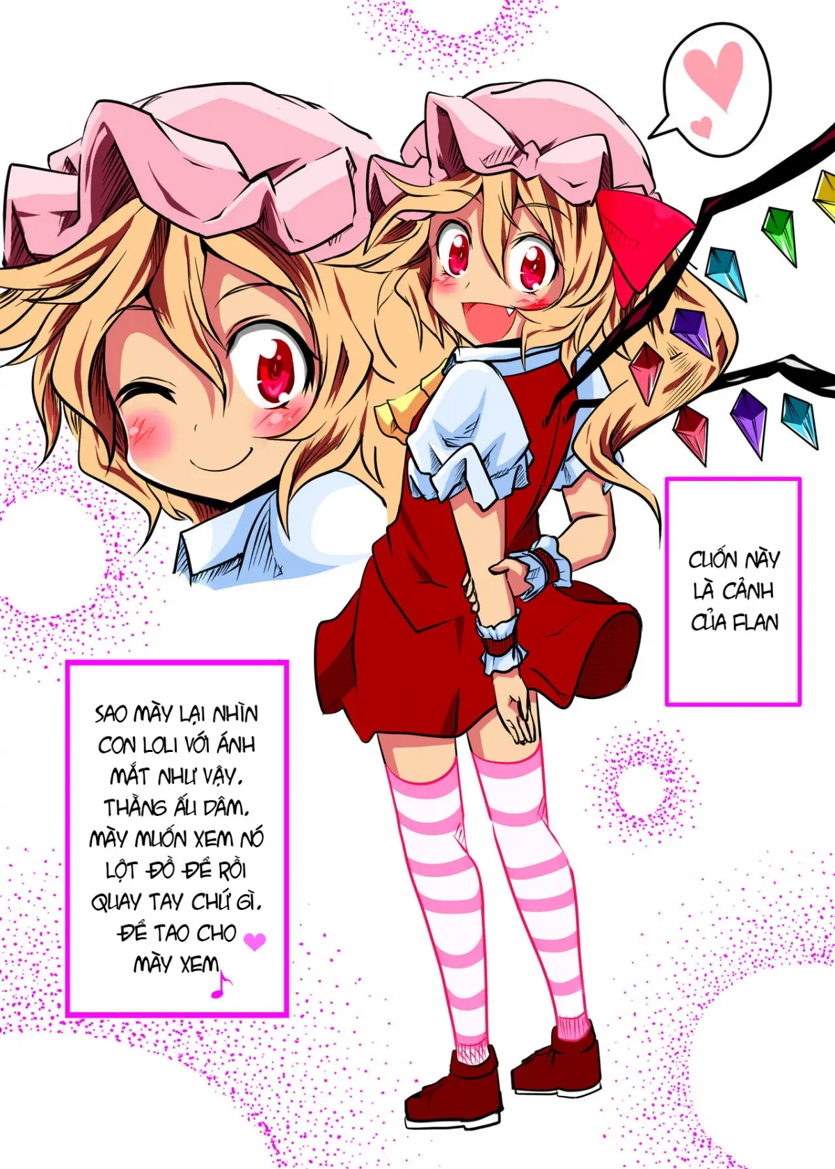 Flandre ga Debu Otoko ni Okasare te Bokkoboko ni sareru Hon - Full trang 2