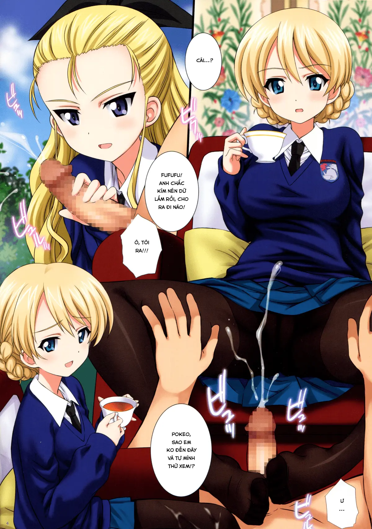 Gochuumon wa Koucha desu ka? - Is the order a cup of tea? - Full trang 5