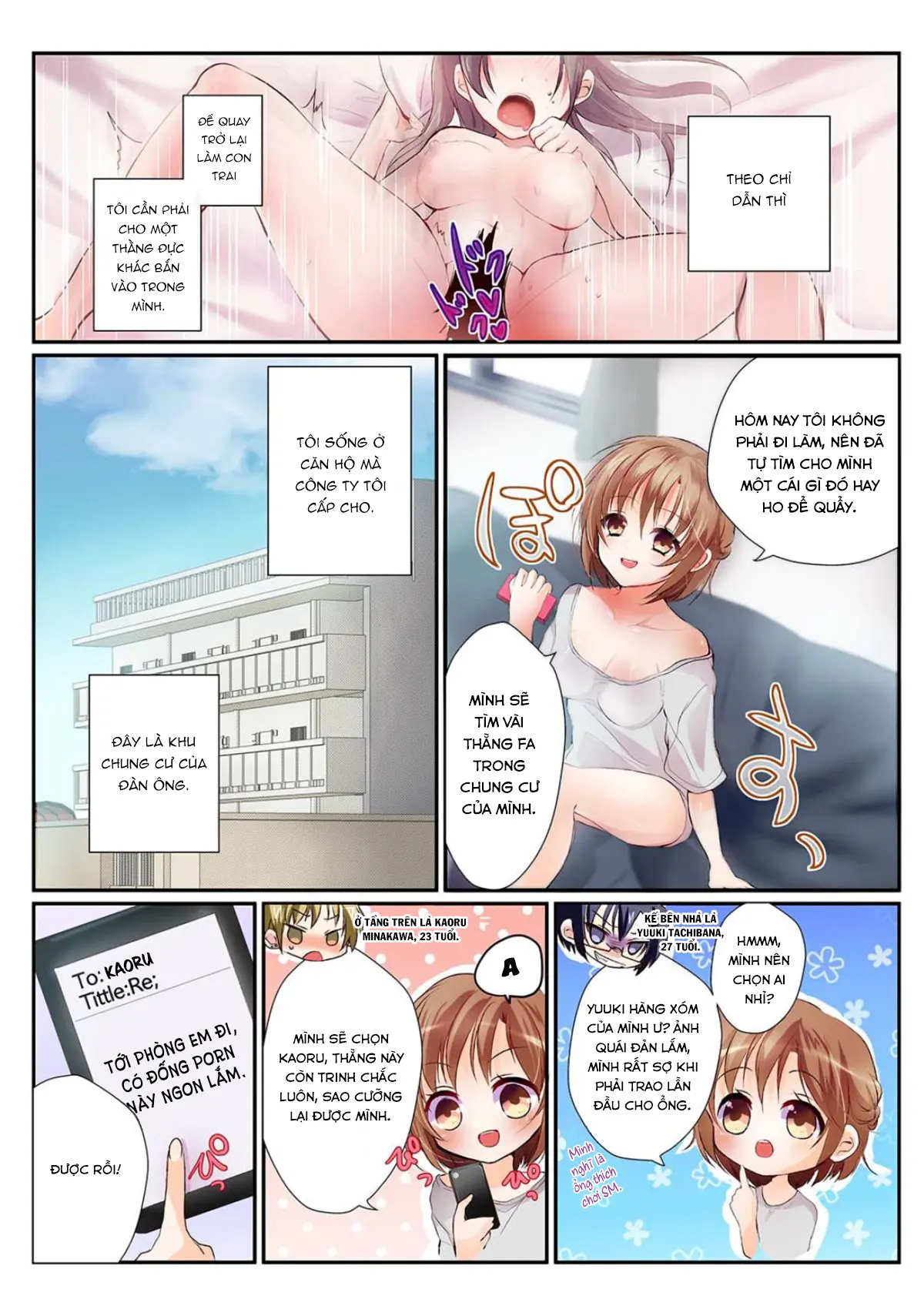 Onna no Karada de Shitai Koto! ~♂⇔♀ Kaikan Irekawari Life~ - Full trang 2