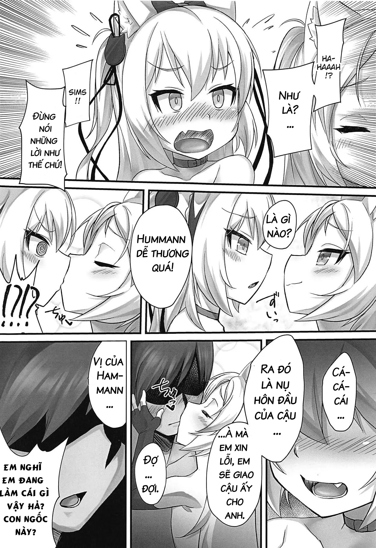 Tsundere Hammann to Itazura Sims - Full trang 8