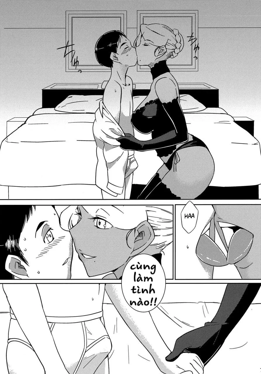 Kasshoku Oneesan no Fudeoroshi Ver. 6 - Full trang 8