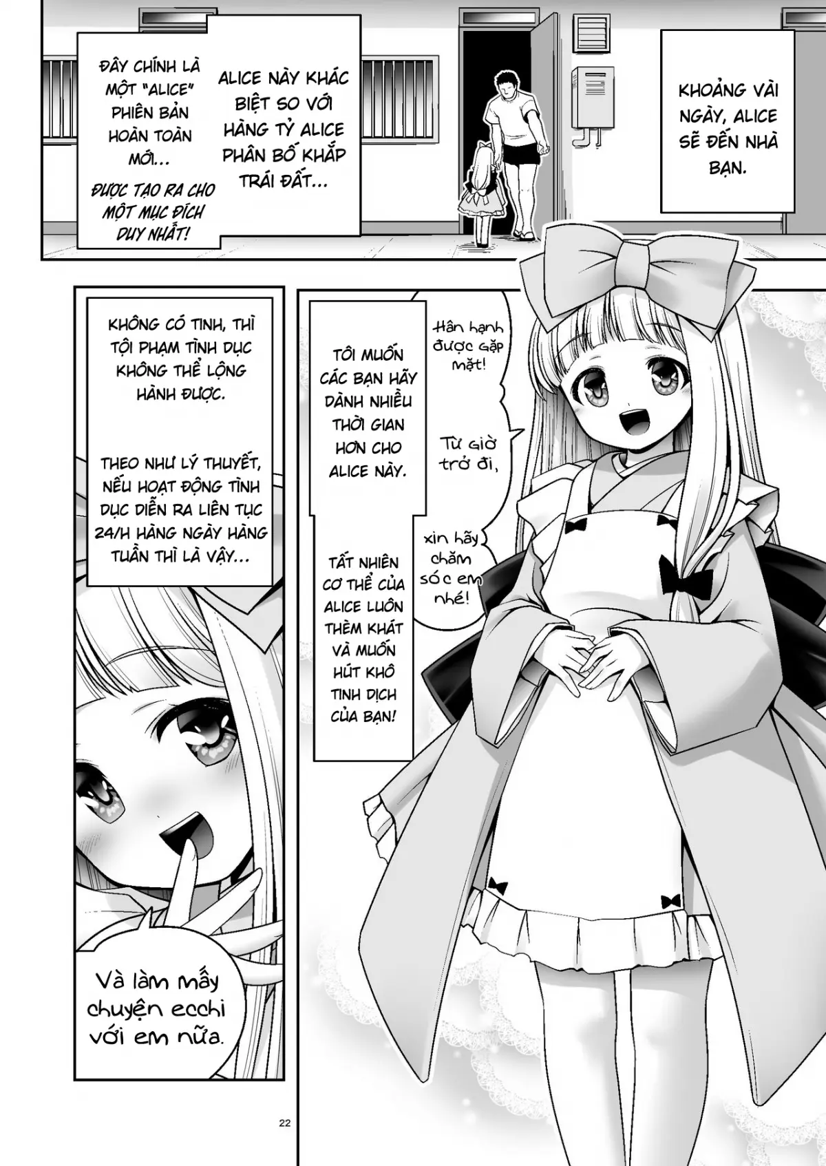 Tai Chikyuujin Seiyoku Seigyo You Jinzouningen Alice - Full trang 22