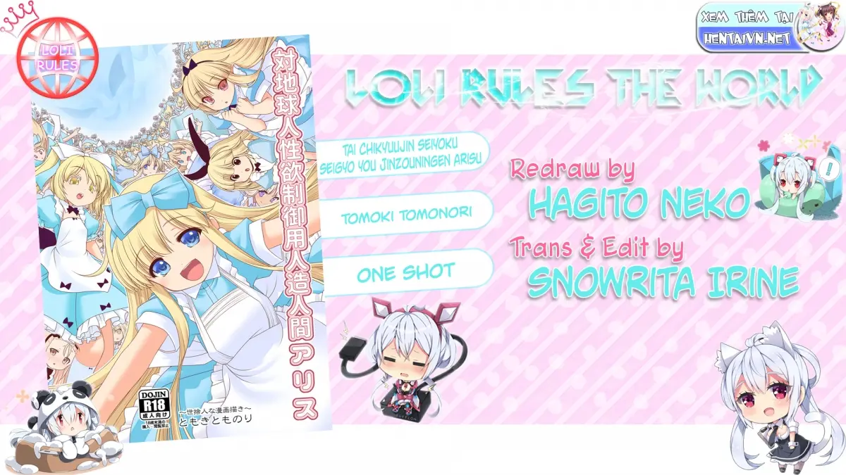 Tai Chikyuujin Seiyoku Seigyo You Jinzouningen Alice - Full trang 33