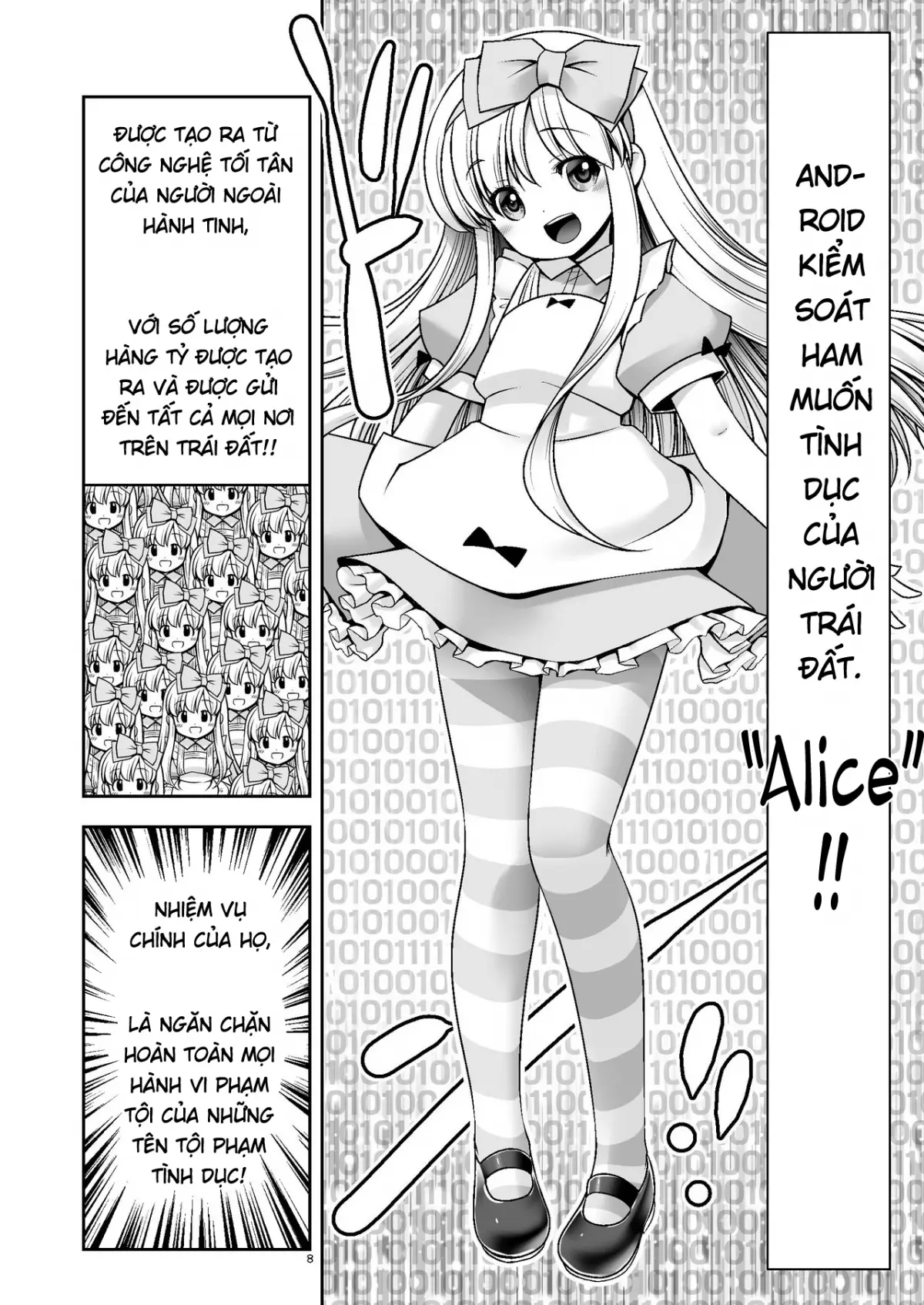 Tai Chikyuujin Seiyoku Seigyo You Jinzouningen Alice - Full trang 8