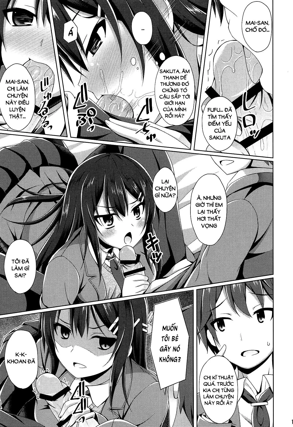 Mai-san Ecchi Shimasen ka? | Chịch senpai đi tất chân thì còn đ*o gì bằng? - Full trang 10