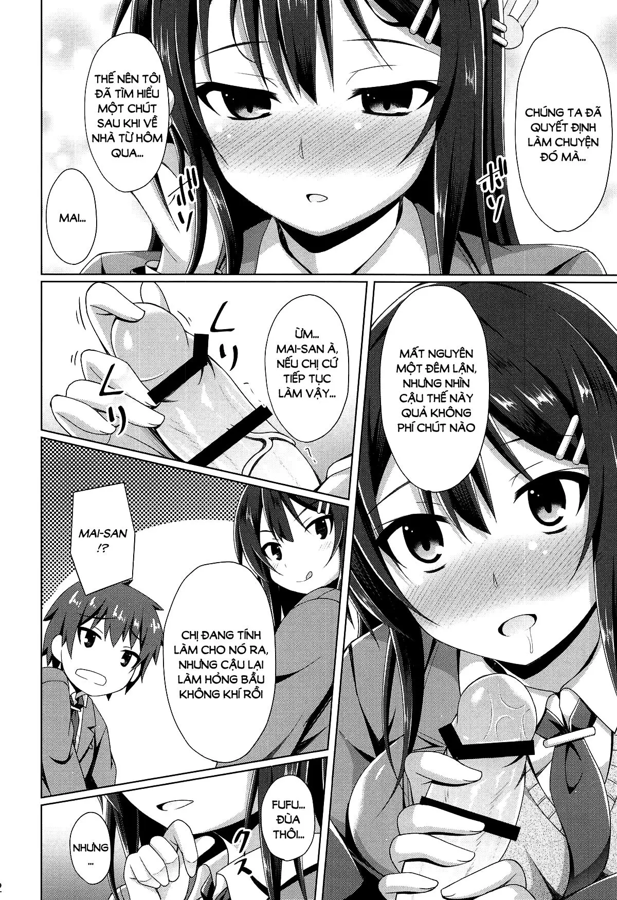 Mai-san Ecchi Shimasen ka? | Chịch senpai đi tất chân thì còn đ*o gì bằng? - Full trang 11