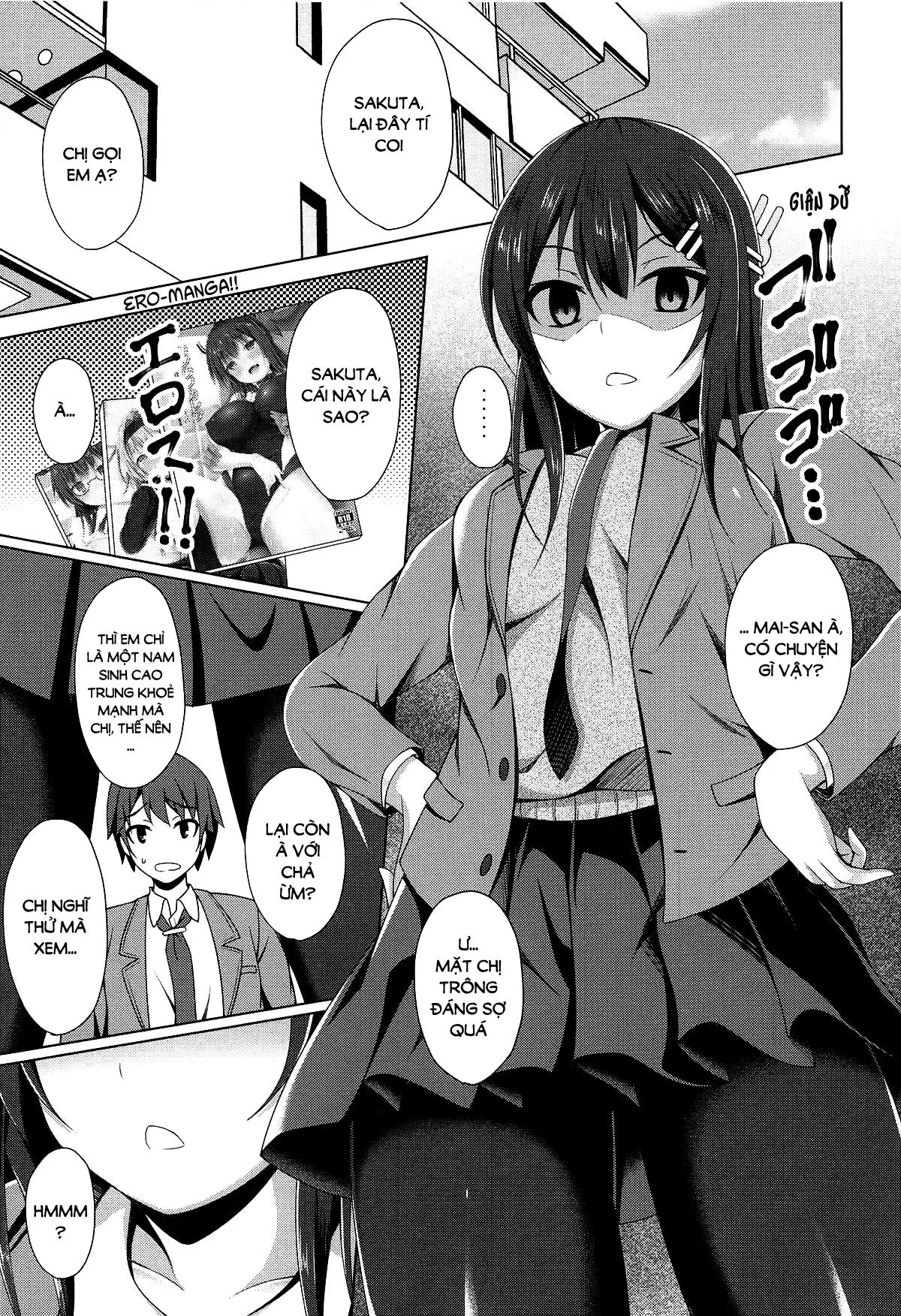 Mai-san Ecchi Shimasen ka? | Chịch senpai đi tất chân thì còn đ*o gì bằng? - Full trang 4