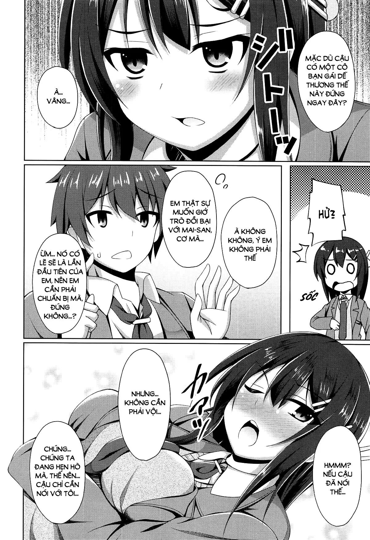 Mai-san Ecchi Shimasen ka? | Chịch senpai đi tất chân thì còn đ*o gì bằng? - Full trang 5