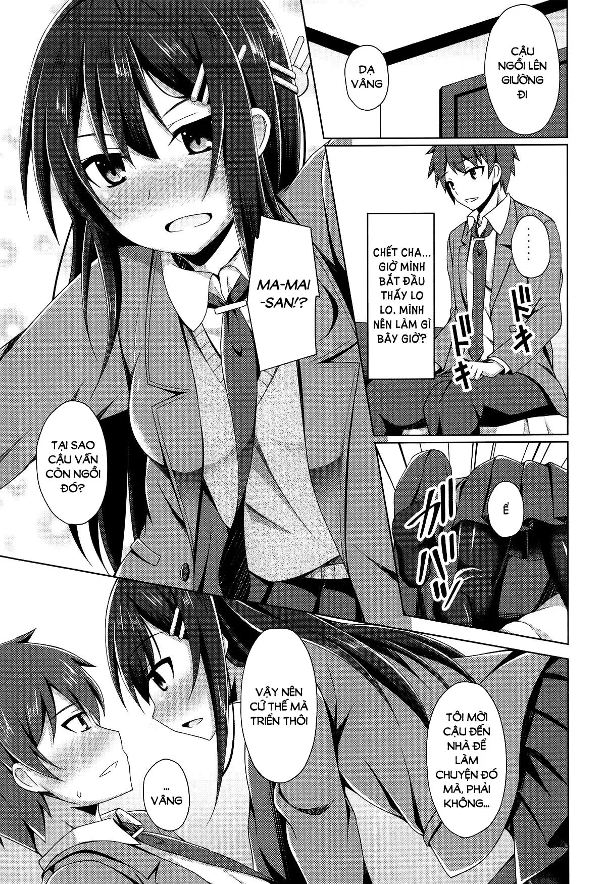 Mai-san Ecchi Shimasen ka? | Chịch senpai đi tất chân thì còn đ*o gì bằng? - Full trang 8