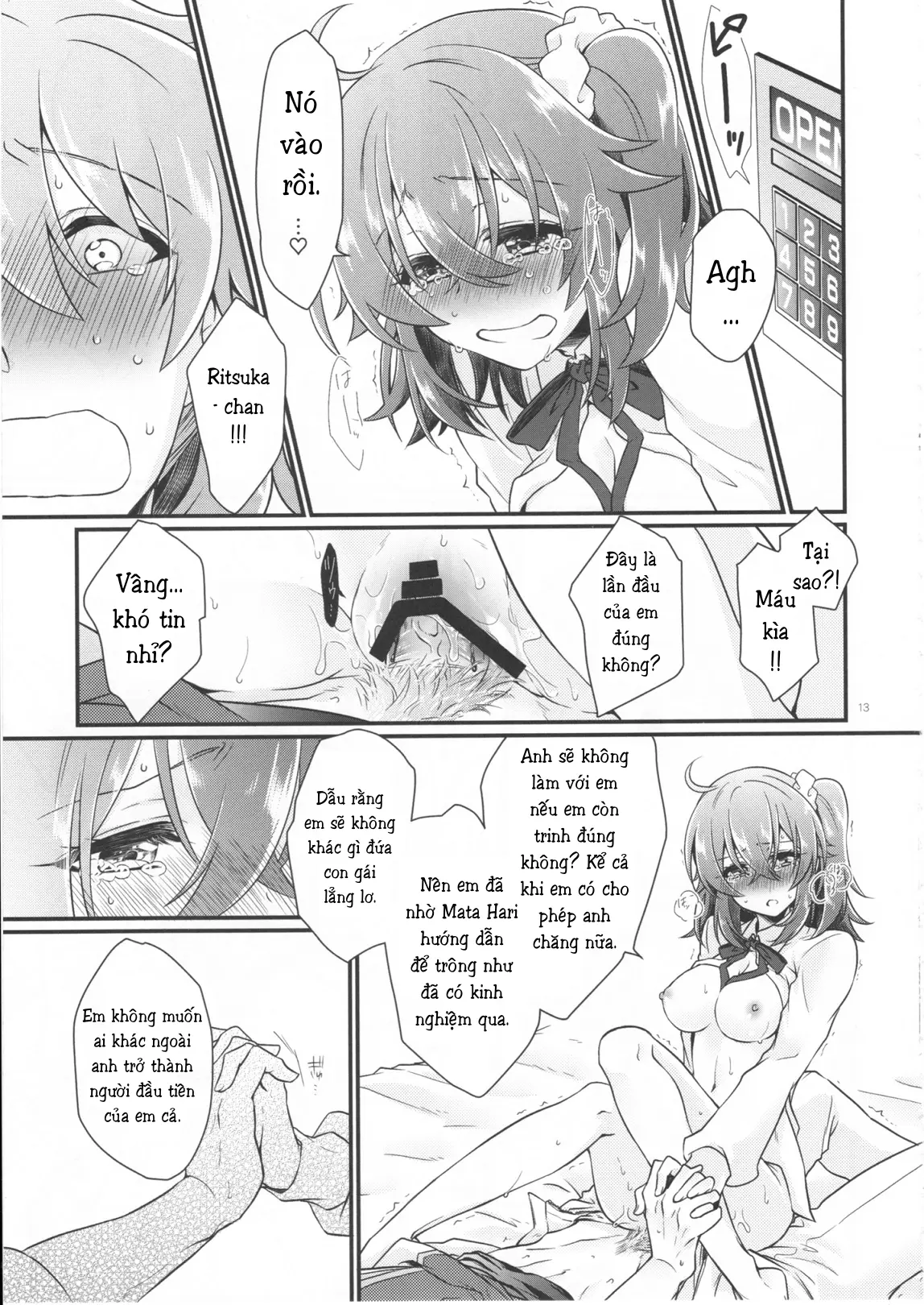 Doutei o Sutenai to Derarenai Heya ni Tojikomeraretara Happy End ni Natta Hanashi - Full trang 15