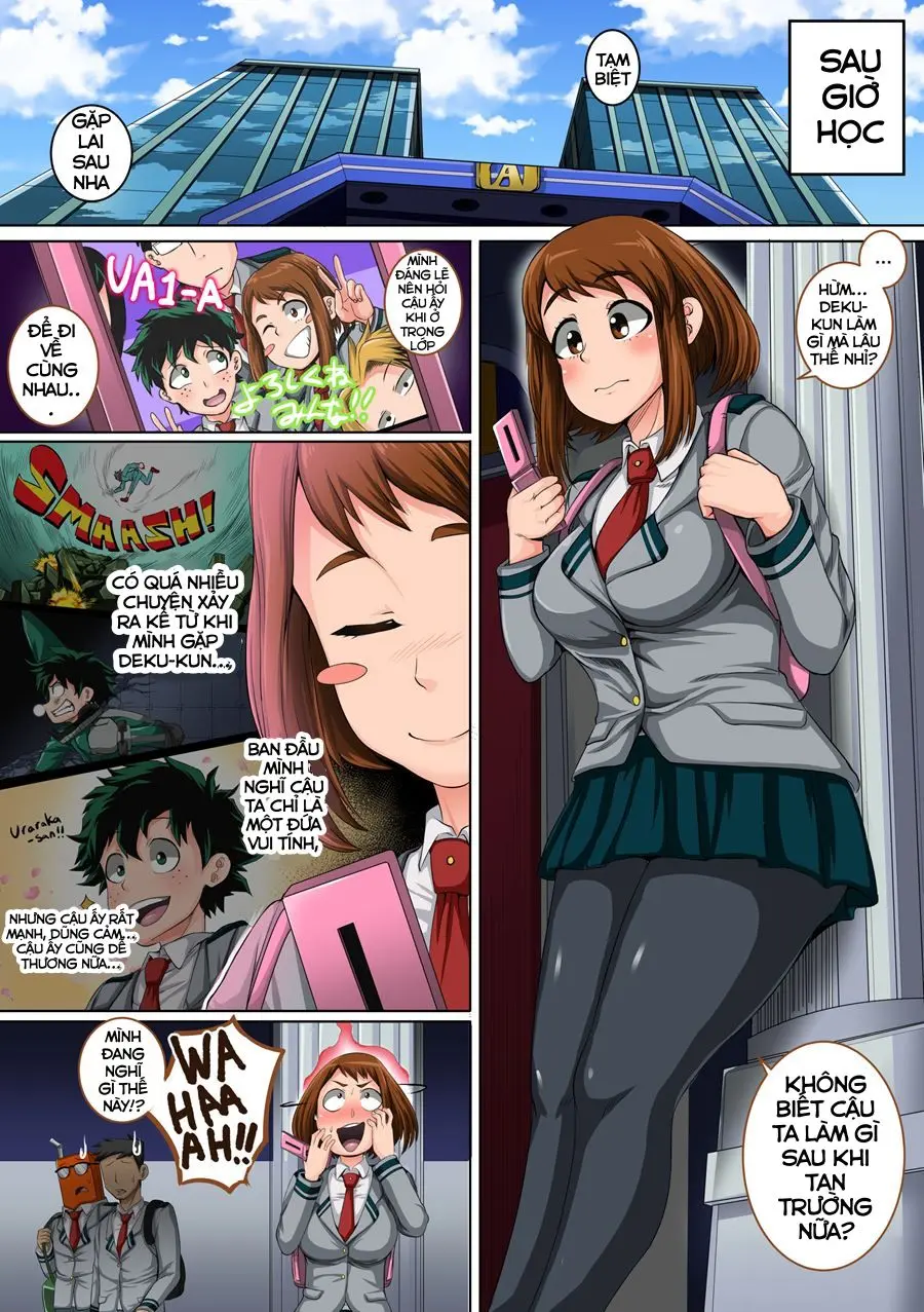 Boku no Harem Academia: 3-wa Ochako Hen "Arata na SEX Friend" - Full trang 2