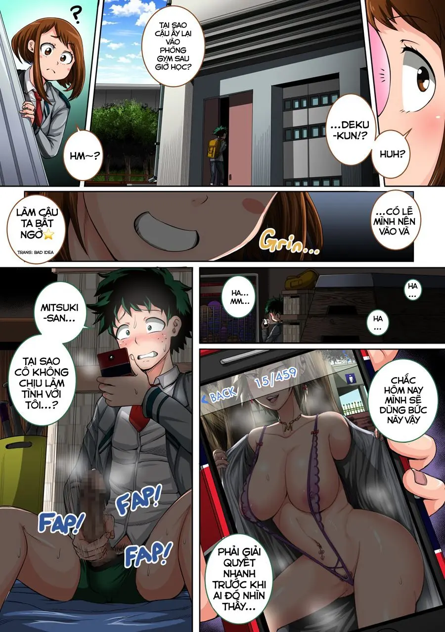 Boku no Harem Academia: 3-wa Ochako Hen "Arata na SEX Friend" - Full trang 3