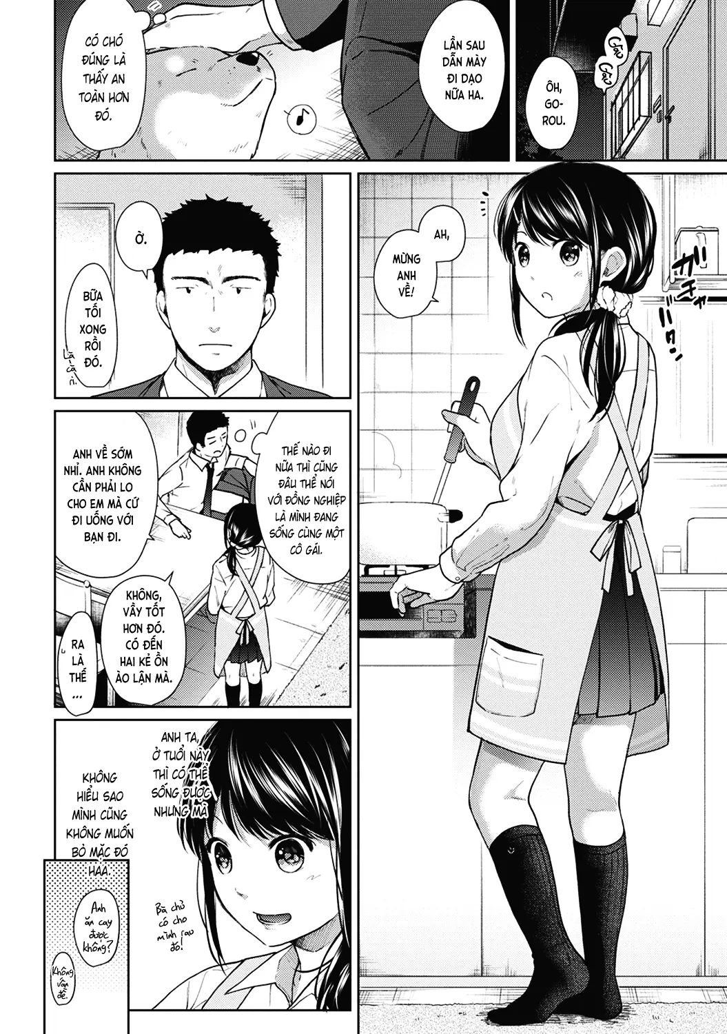 1LDK+JK Ikinari Doukyo? Mitchaku!? Hatsu Ecchi!!? Ch. 1-13 - Full trang 160