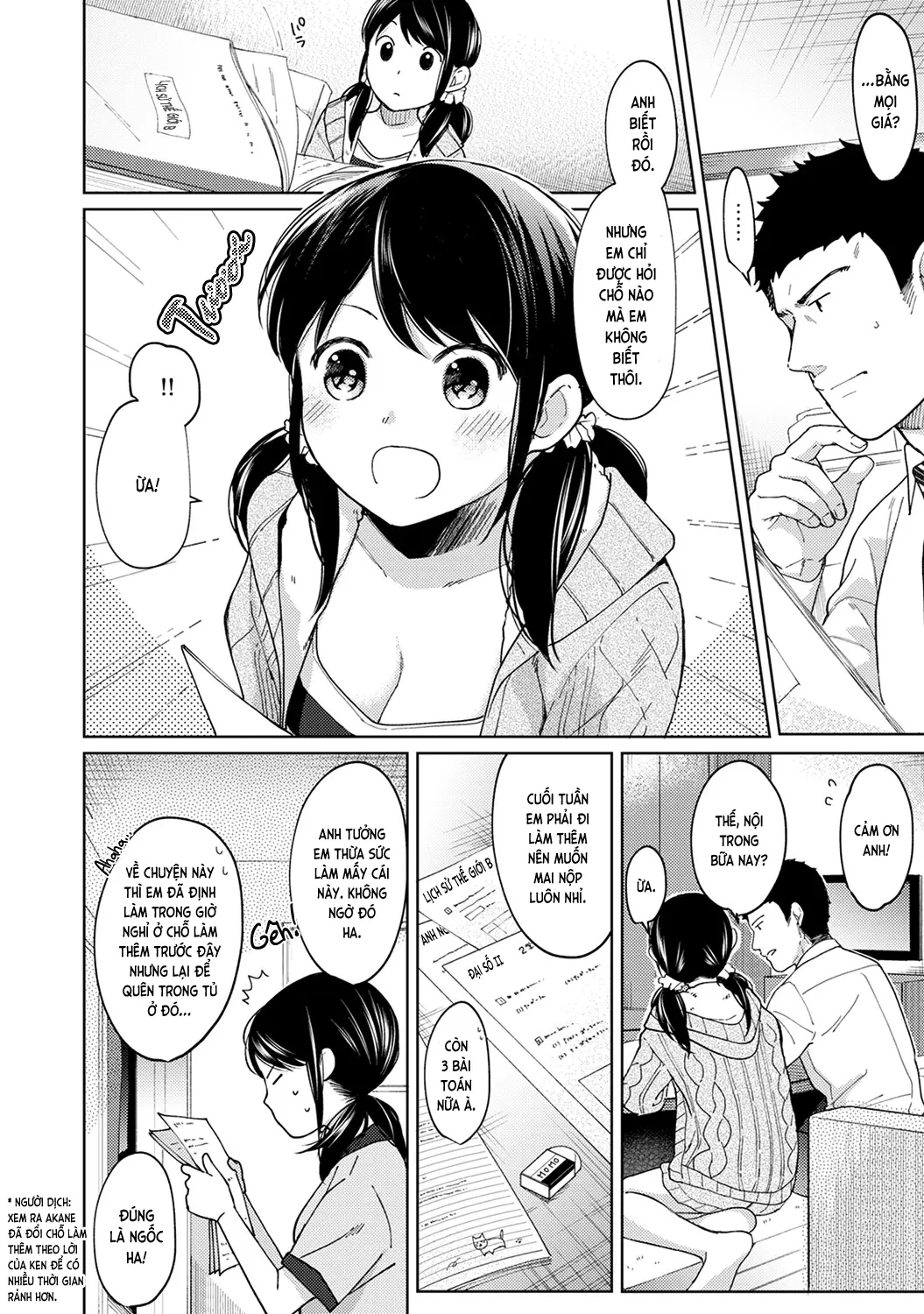 1LDK+JK Ikinari Doukyo? Mitchaku!? Hatsu Ecchi!!? Ch. 1-13 - Full trang 244