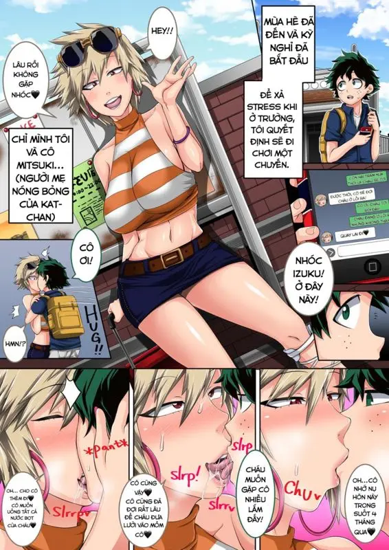 Boku no Harem Academia Bakugou Mama to no Natsuyasumi "Zenpen" - Full trang 2