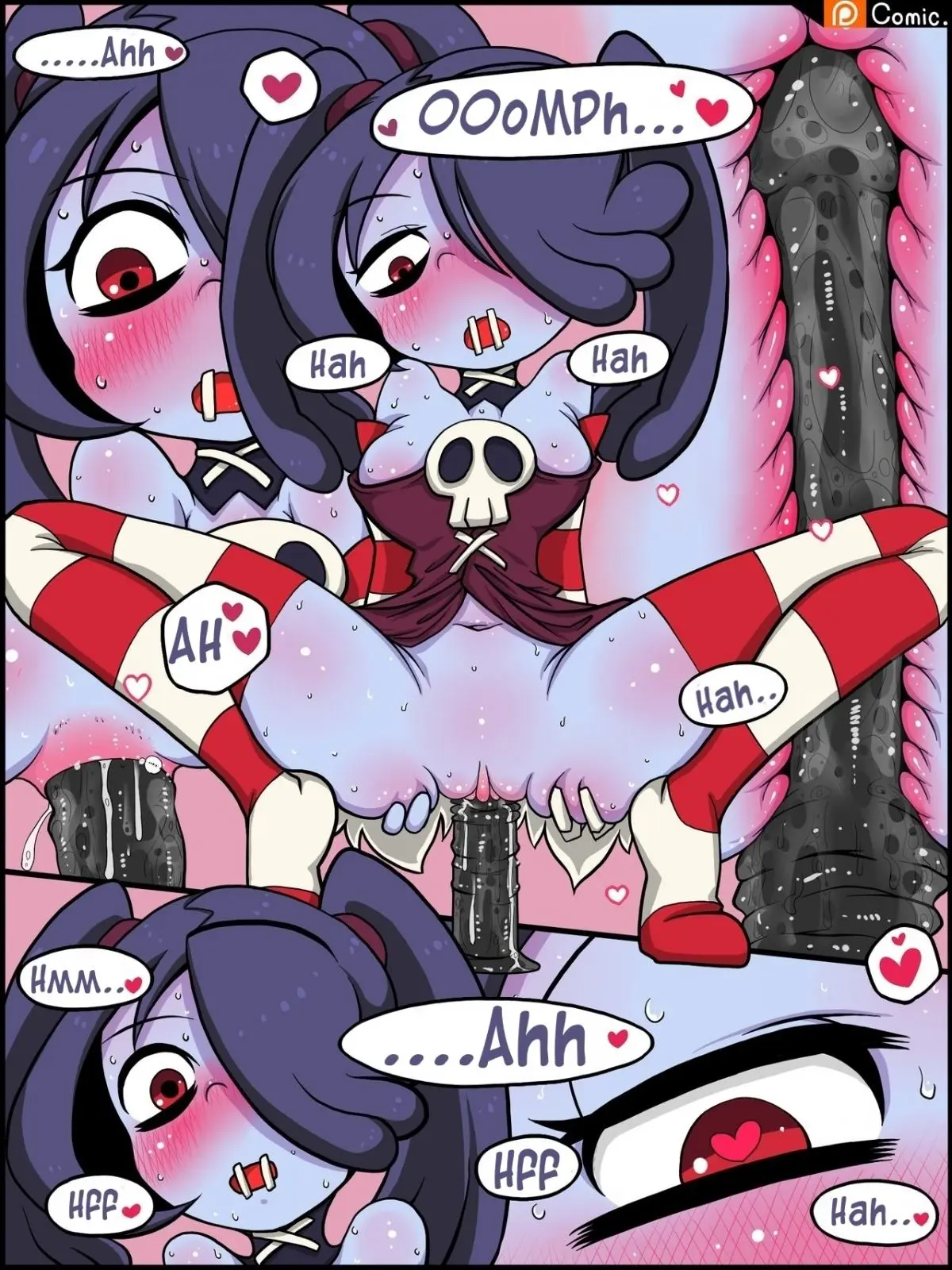 SSM - Skullgirls Squigly Masturbation - Full trang 3