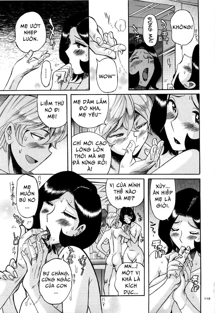Nympho Maman Boshi Soukan - Mama no Shikyuu wa Boku no Mono Ch. 1-8 - Full trang 122