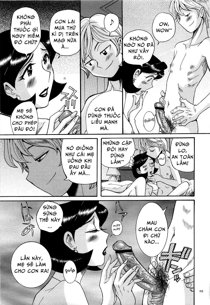 Nympho Maman Boshi Soukan - Mama no Shikyuu wa Boku no Mono Ch. 1-8 - Full trang 28