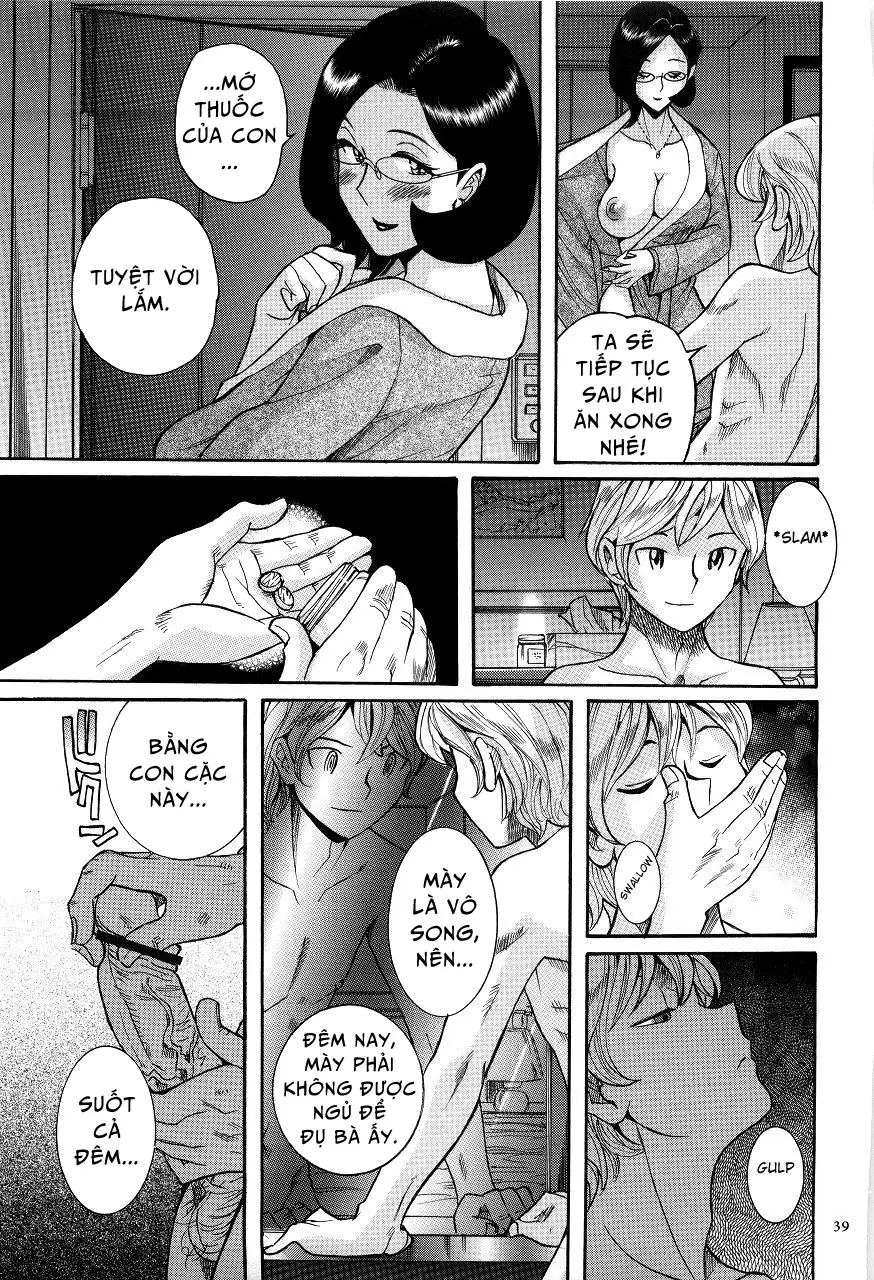 Nympho Maman Boshi Soukan - Mama no Shikyuu wa Boku no Mono Ch. 1-8 - Full trang 38