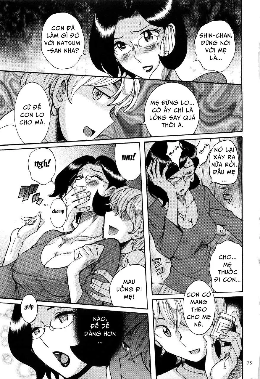 Nympho Maman Boshi Soukan - Mama no Shikyuu wa Boku no Mono Ch. 1-8 - Full trang 77