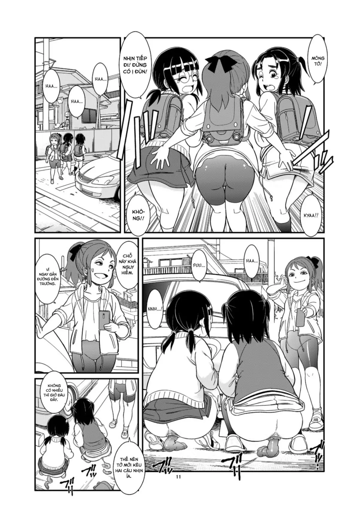 Unchi ya Oshikko de Kimochiyoku Naru Watashi-tachi - Full trang 13