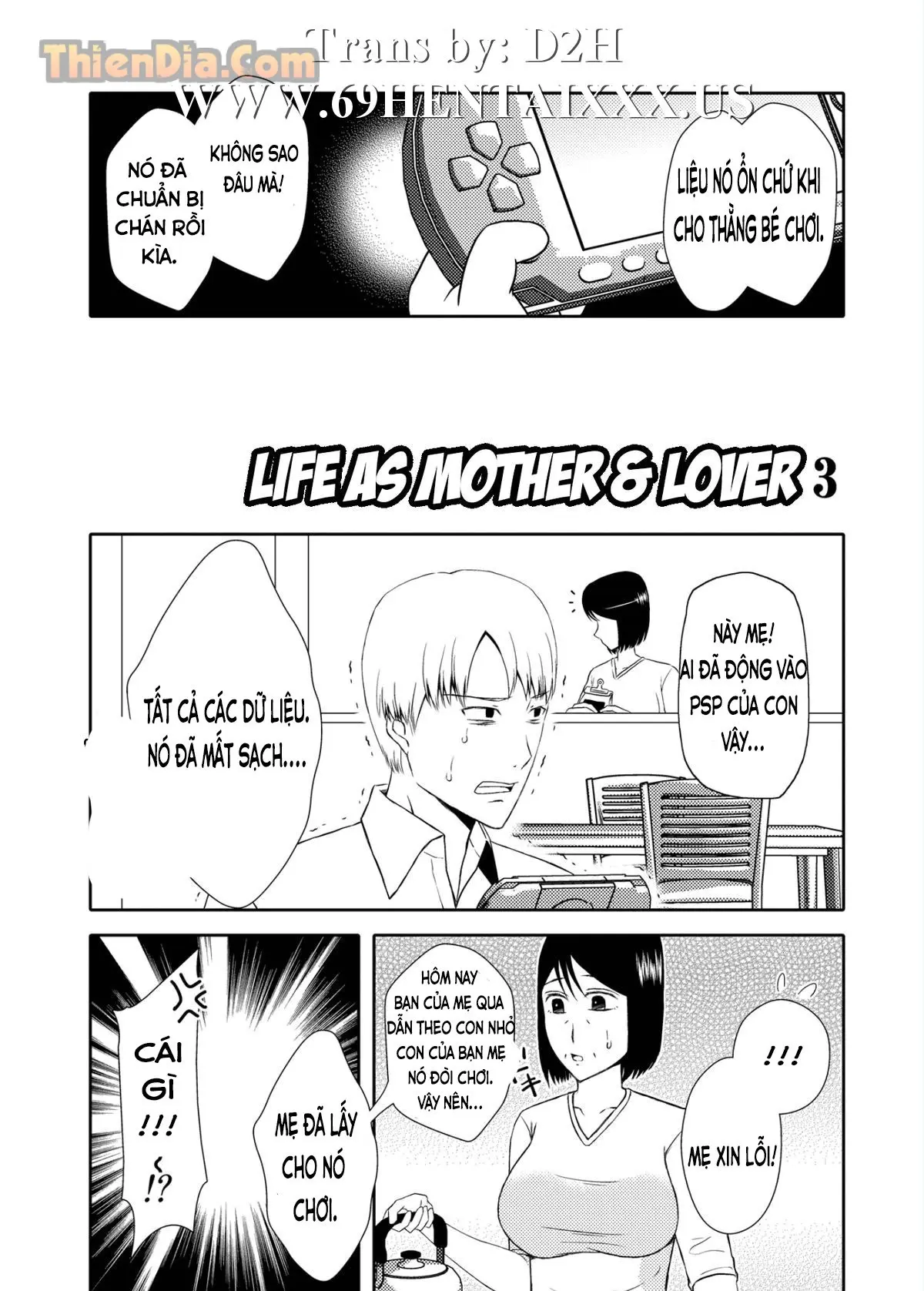 Kaasan to Koibito Seikatsu 3 - Full trang 3