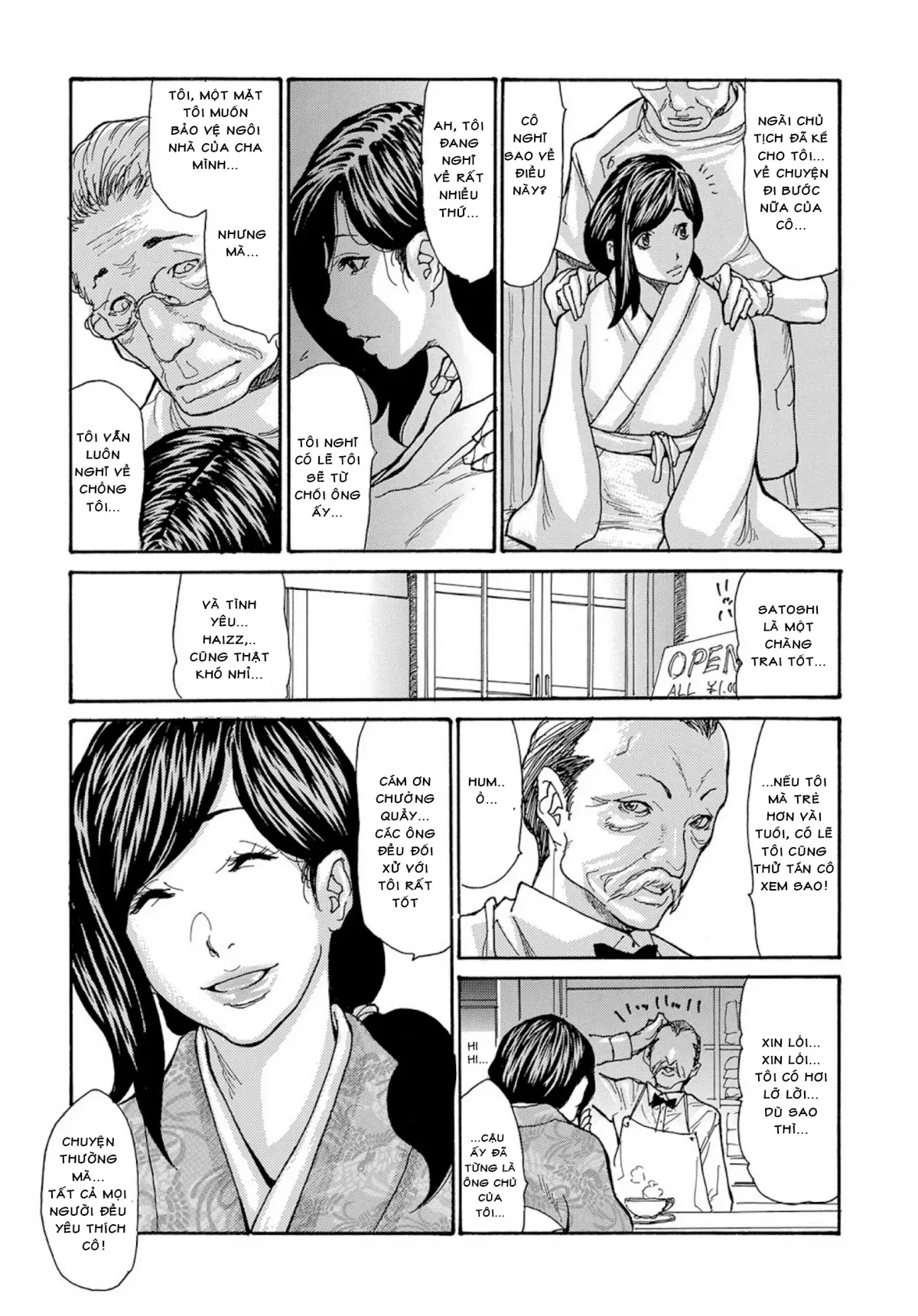 Miboujin Konsui Rinkan | The Widow Coma Gangrape Ch. 1-2 (decensored) - Full trang 8