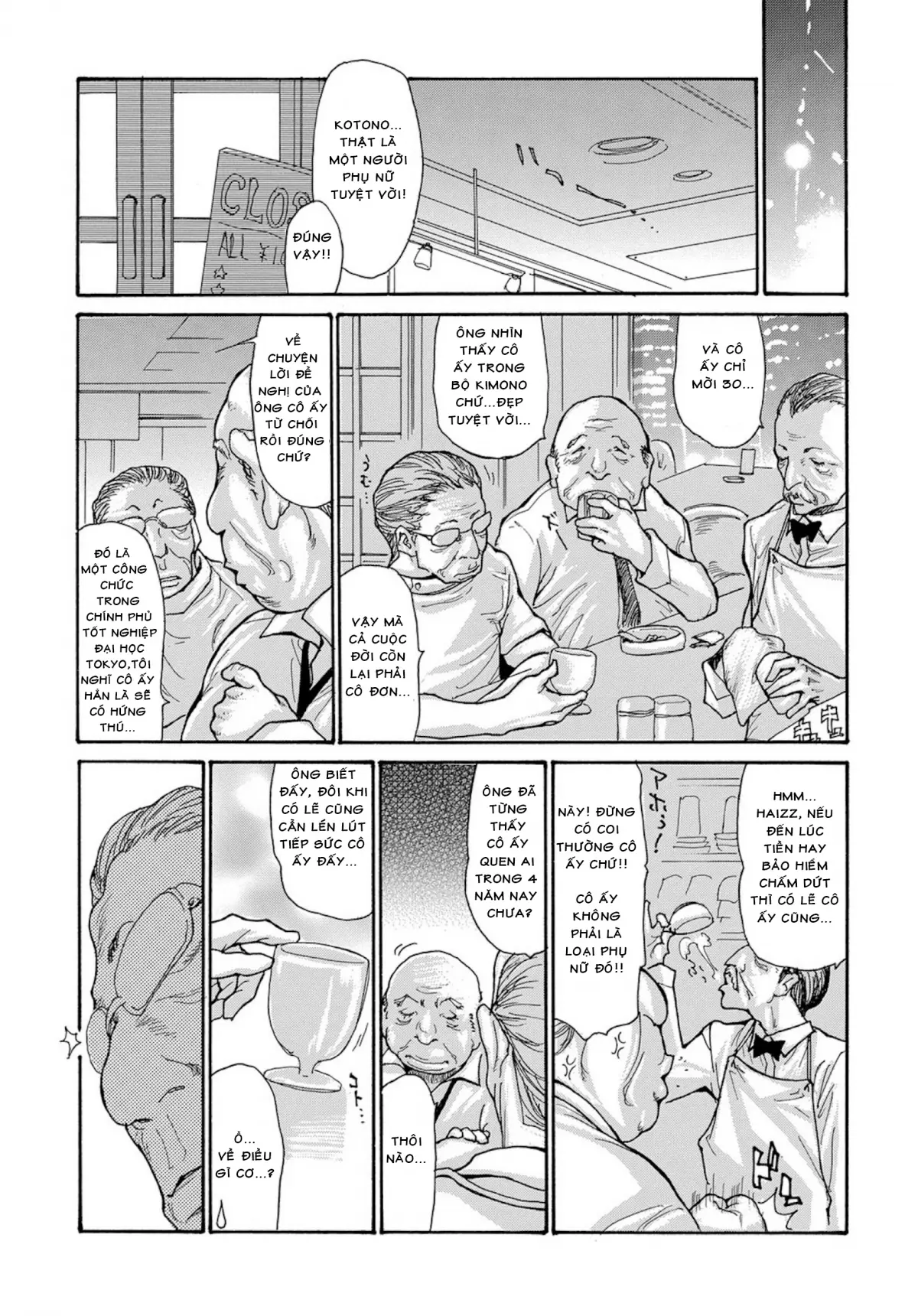 Miboujin Konsui Rinkan | The Widow Coma Gangrape Ch. 1-2 (decensored) - Full trang 9