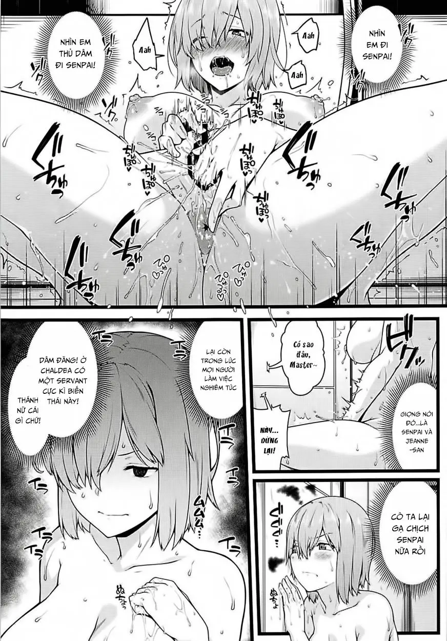 Zenra Roshutsu Haikai Onanie ni Dohamari Shita Hentai Kouhai Mash Kyrielight - Full trang 10