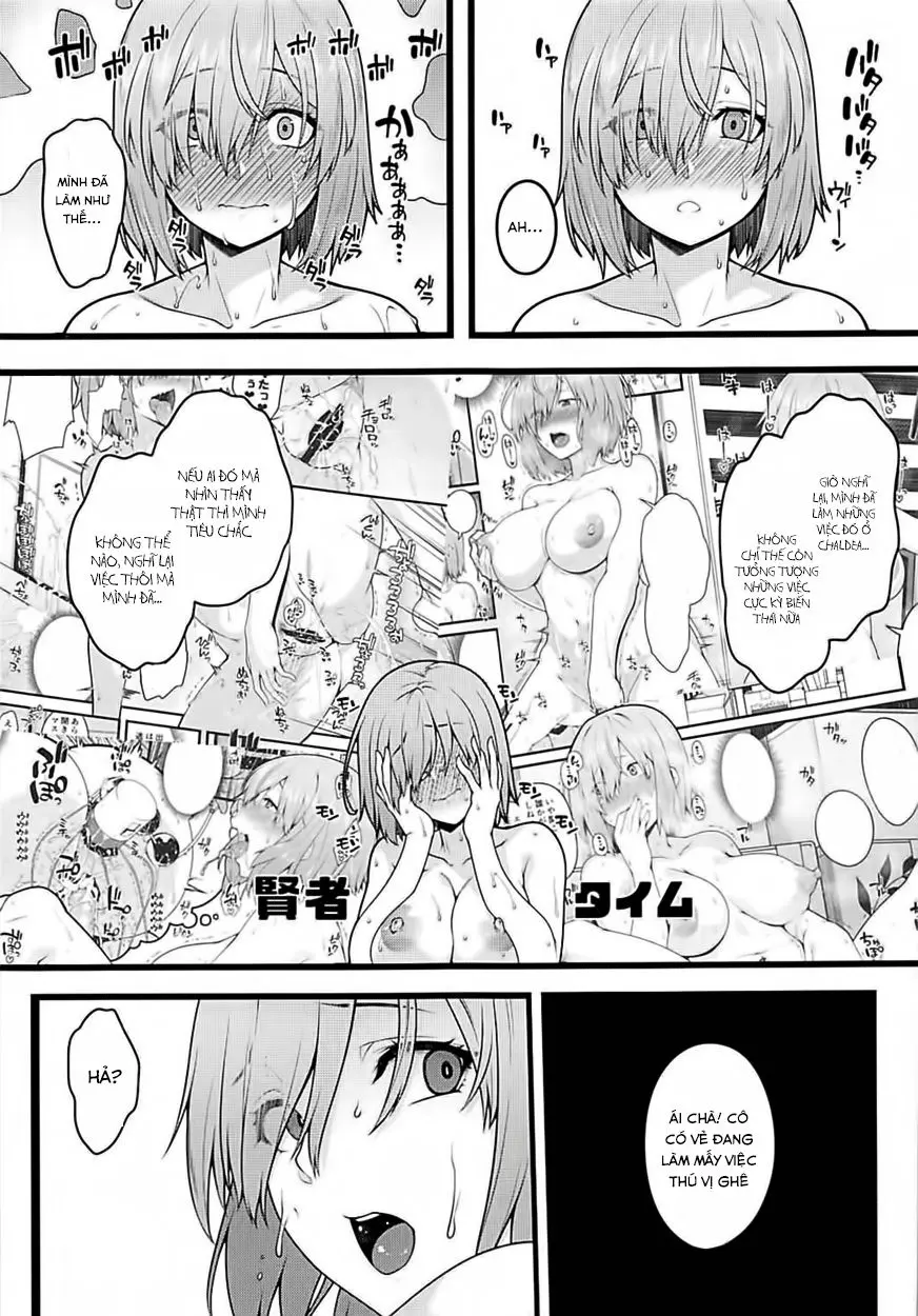 Zenra Roshutsu Haikai Onanie ni Dohamari Shita Hentai Kouhai Mash Kyrielight - Full trang 18