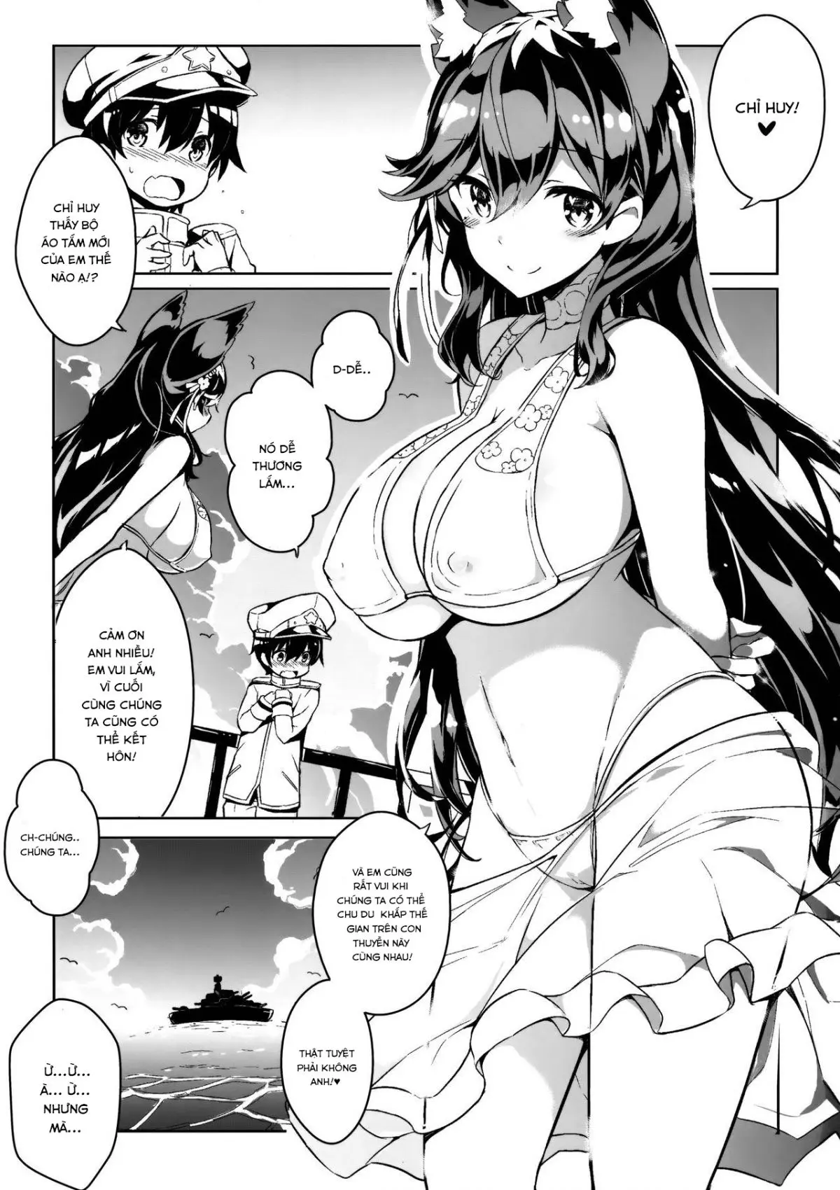 Atago-san no Munyumunyu Oppai o Meshiagare - Full trang 2