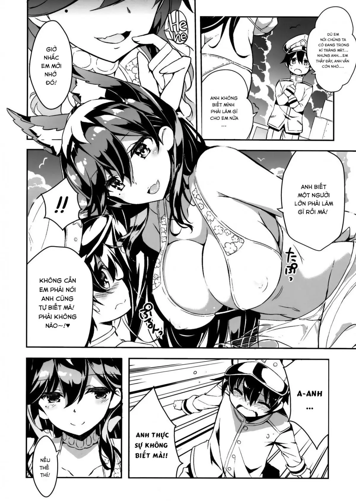 Atago-san no Munyumunyu Oppai o Meshiagare - Full trang 3