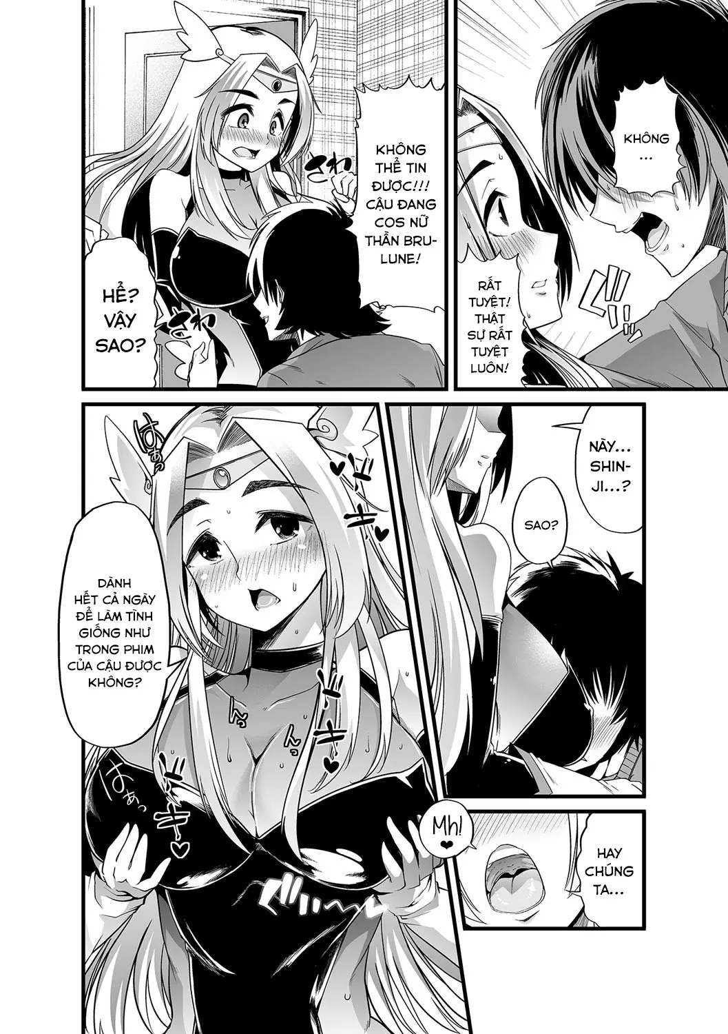 Boku no Sukatoro Megami-sama ~Ichijiku Megami Brulune~ | My Scat Goddess ~Fig Goddess Brulune~ - Full trang 8