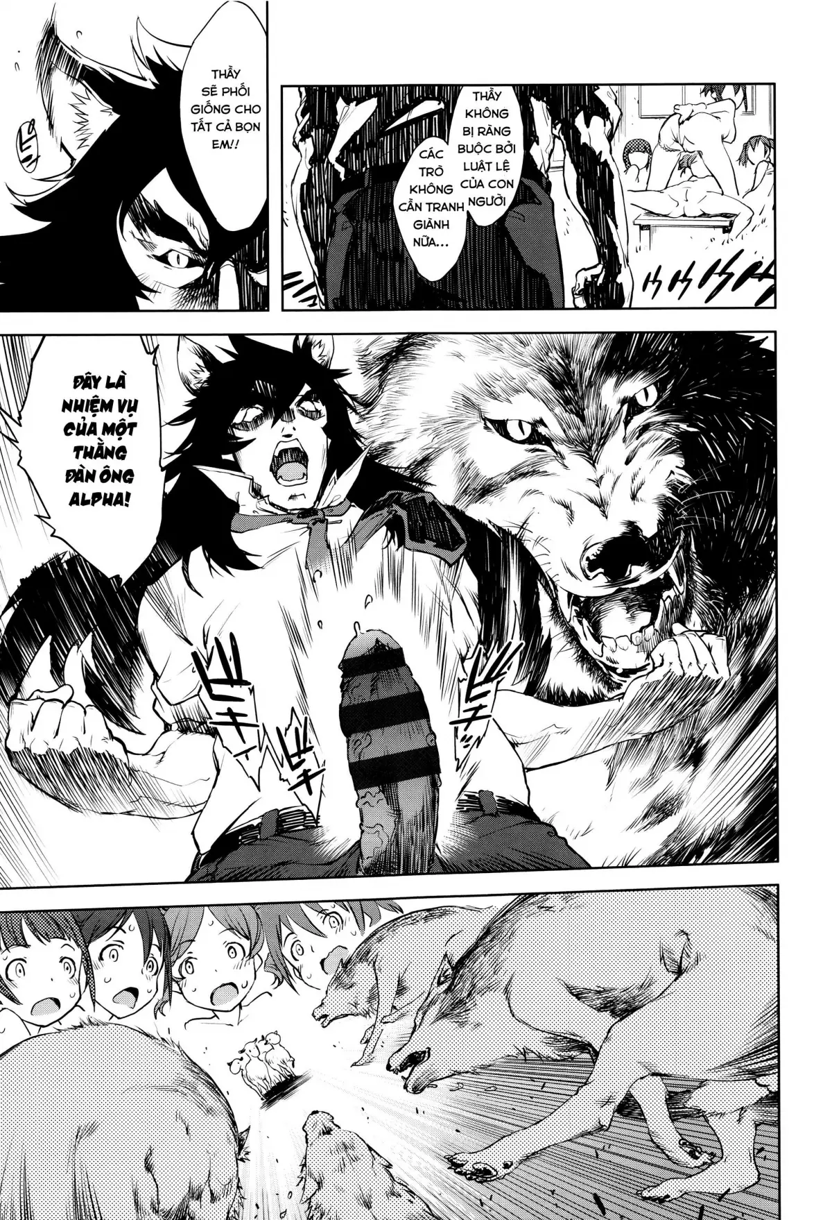 Jinrou Kyoushitsu | Werewolf Classroom Ch. 1-3 - Full trang 36