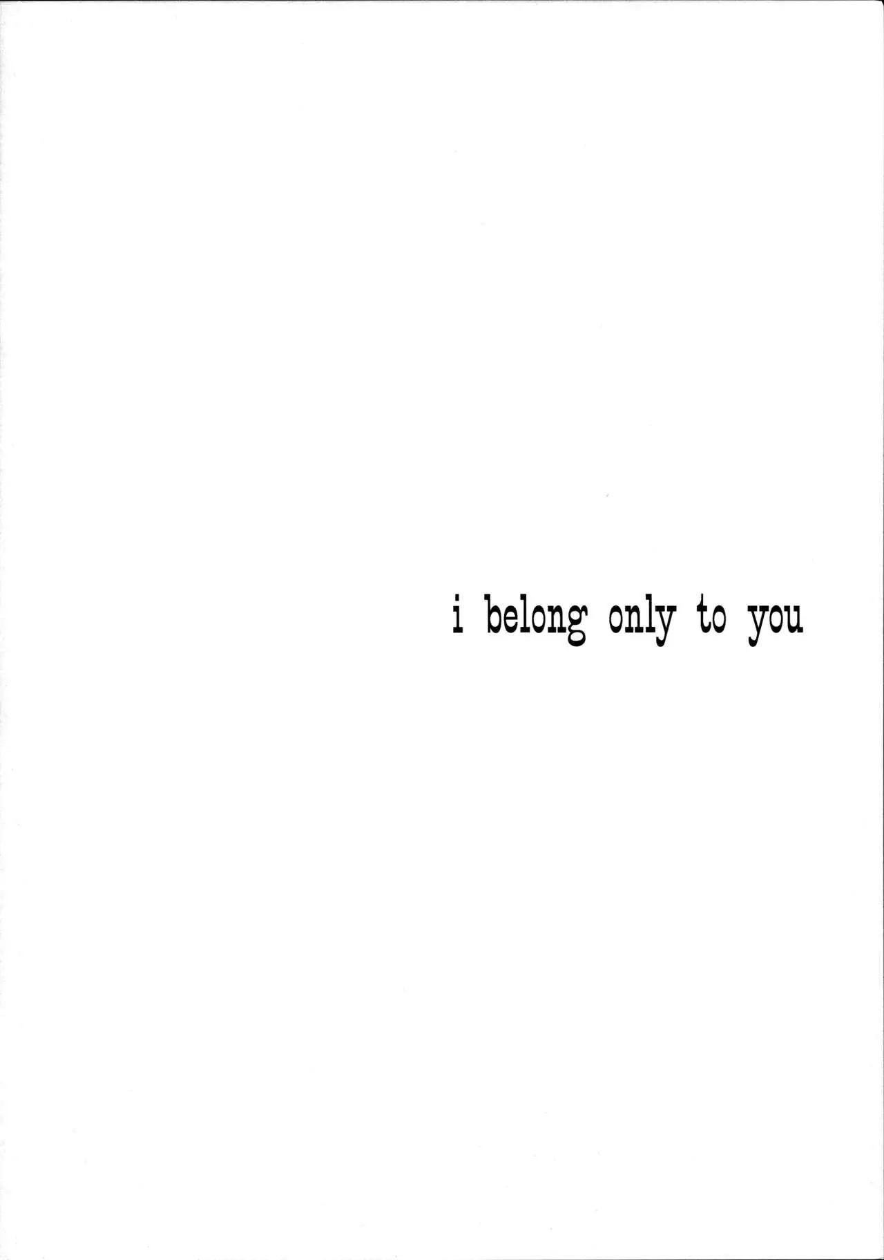 I belong only to you - Full trang 4