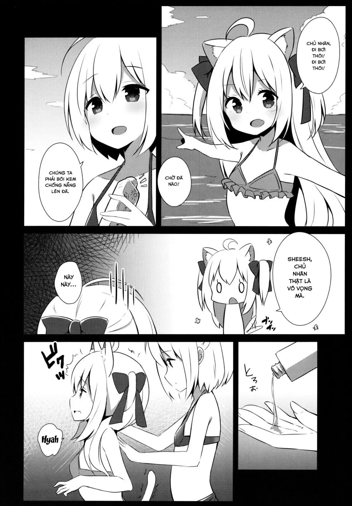 Goshujin-sama to Koneko no Midareta Summer Vacation | Master And Koneko's Confusing Summer Vacation - Full trang 4