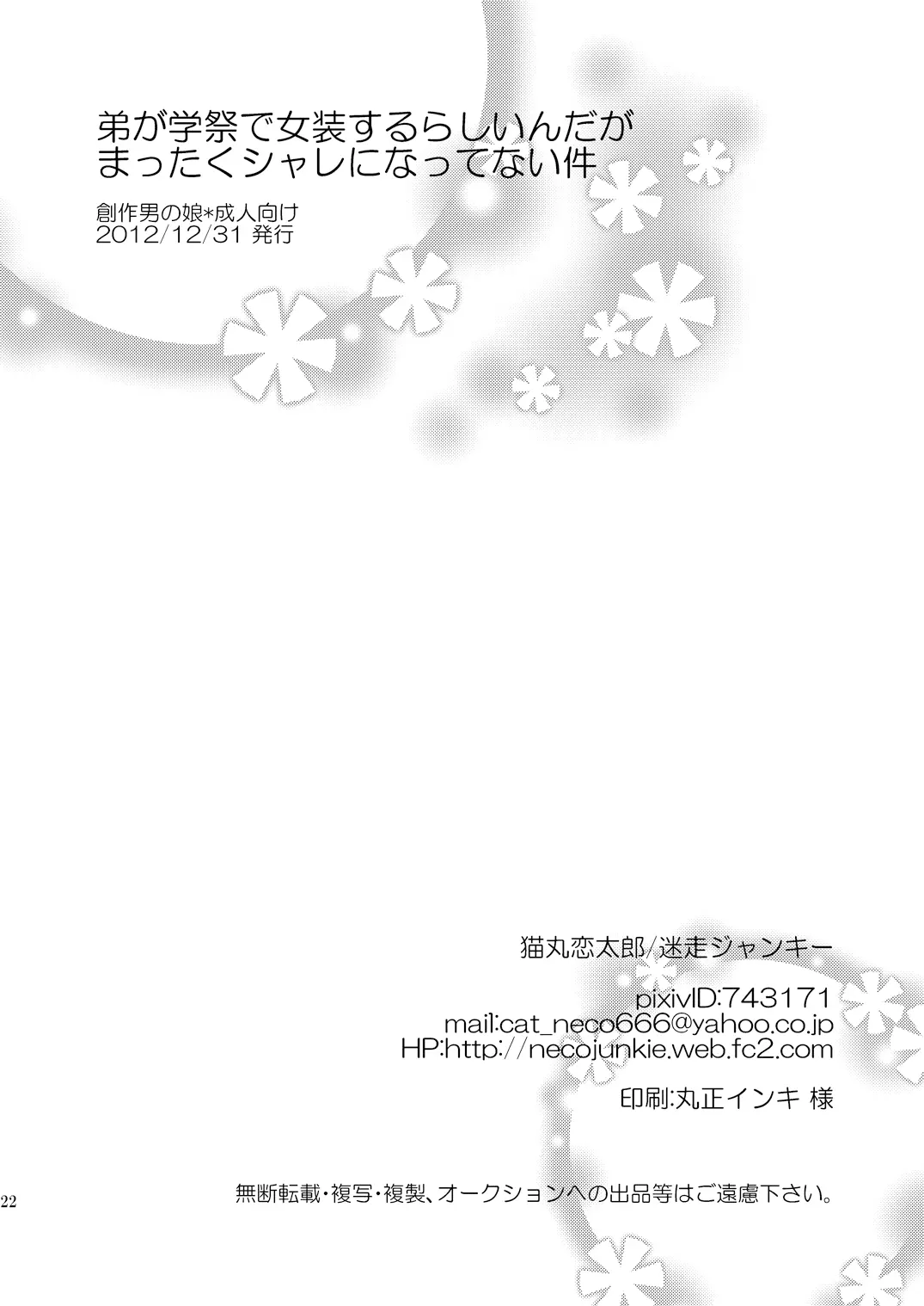 Otouto ga Gakusai de Josou Sururashiinda ga Mattaku Share ni natte nai Ken | The "Things will get out of control when my younger brother crossdresses for the school festival" - Full trang 20