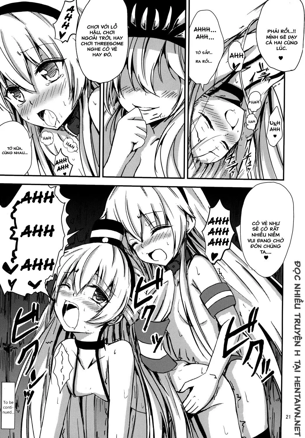 Kuubo Wo-Kyuu-chan no Shimakaze Yuri Dorei Choukyou ~Amatsukaze-chan to Issho Hen~ - Full trang 22