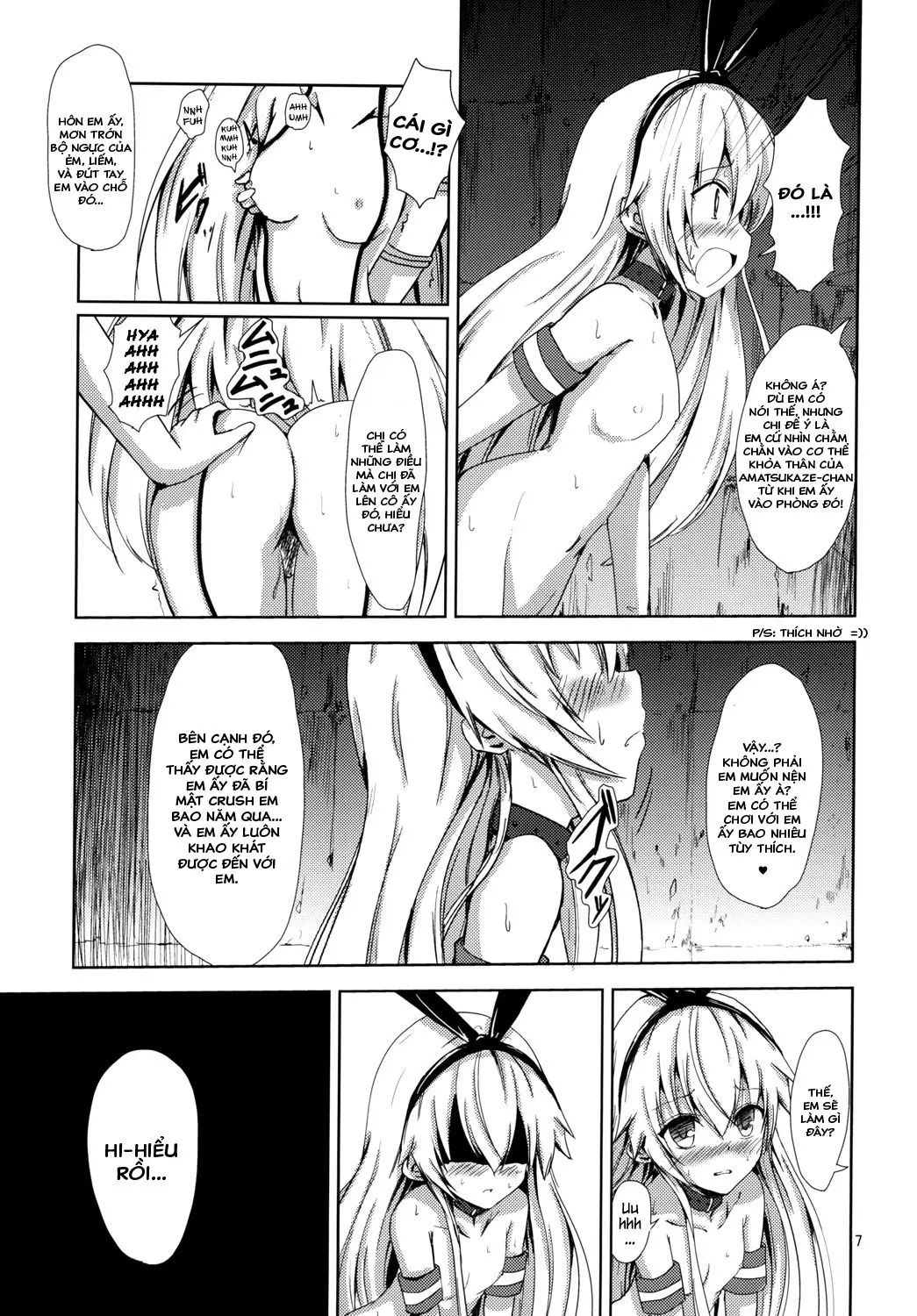 Kuubo Wo-Kyuu-chan no Shimakaze Yuri Dorei Choukyou ~Amatsukaze-chan to Issho Hen~ - Full trang 8