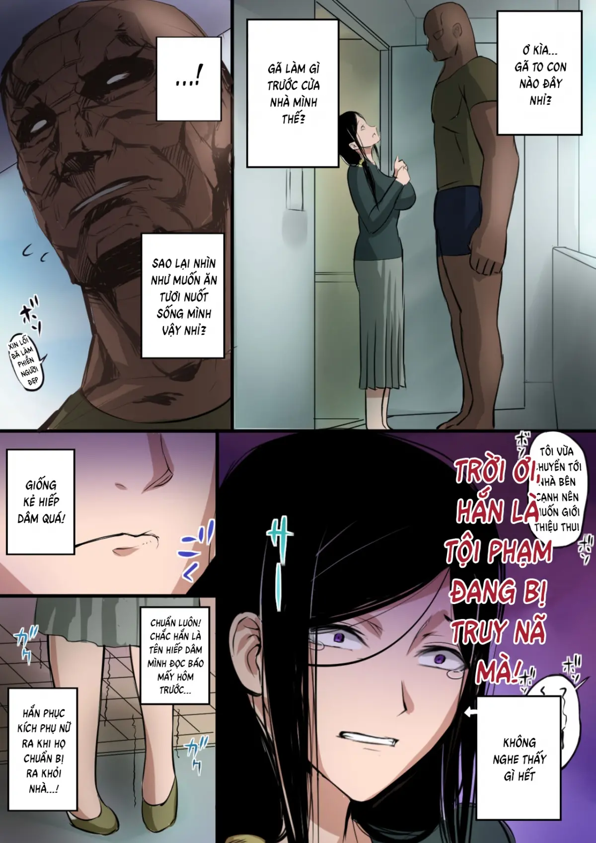 Hitozuma to Kyokan | Wife x Giant - Full trang 4