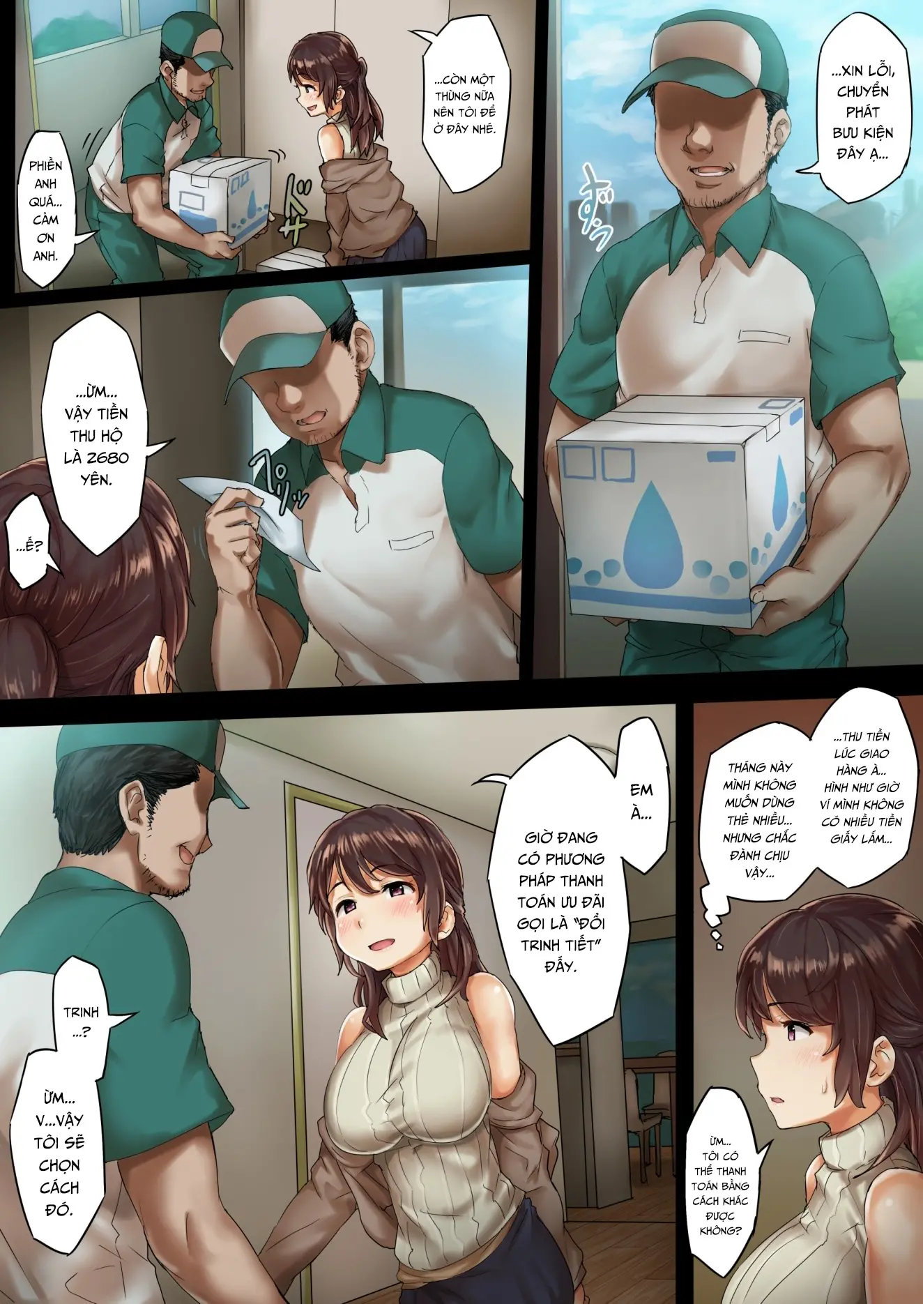 Otto ni Naisho de Kozukuri Takuhai Service Oshiharai wa Teisou Hikikae - Full trang 8
